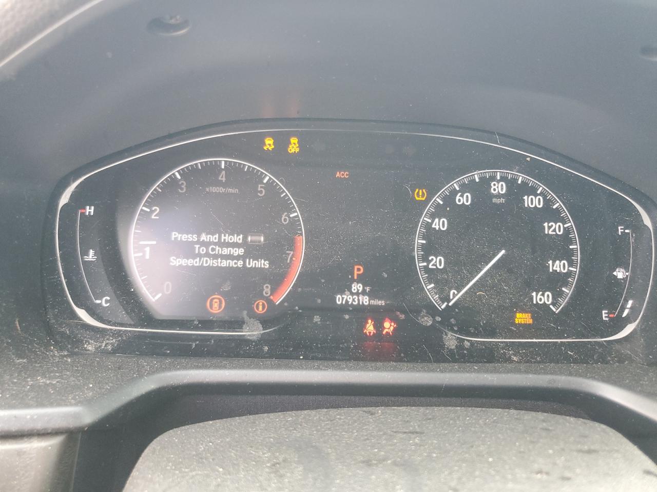 2019 Honda Accord Ex VIN: 1HGCV1F43KA136068 Lot: 71077805