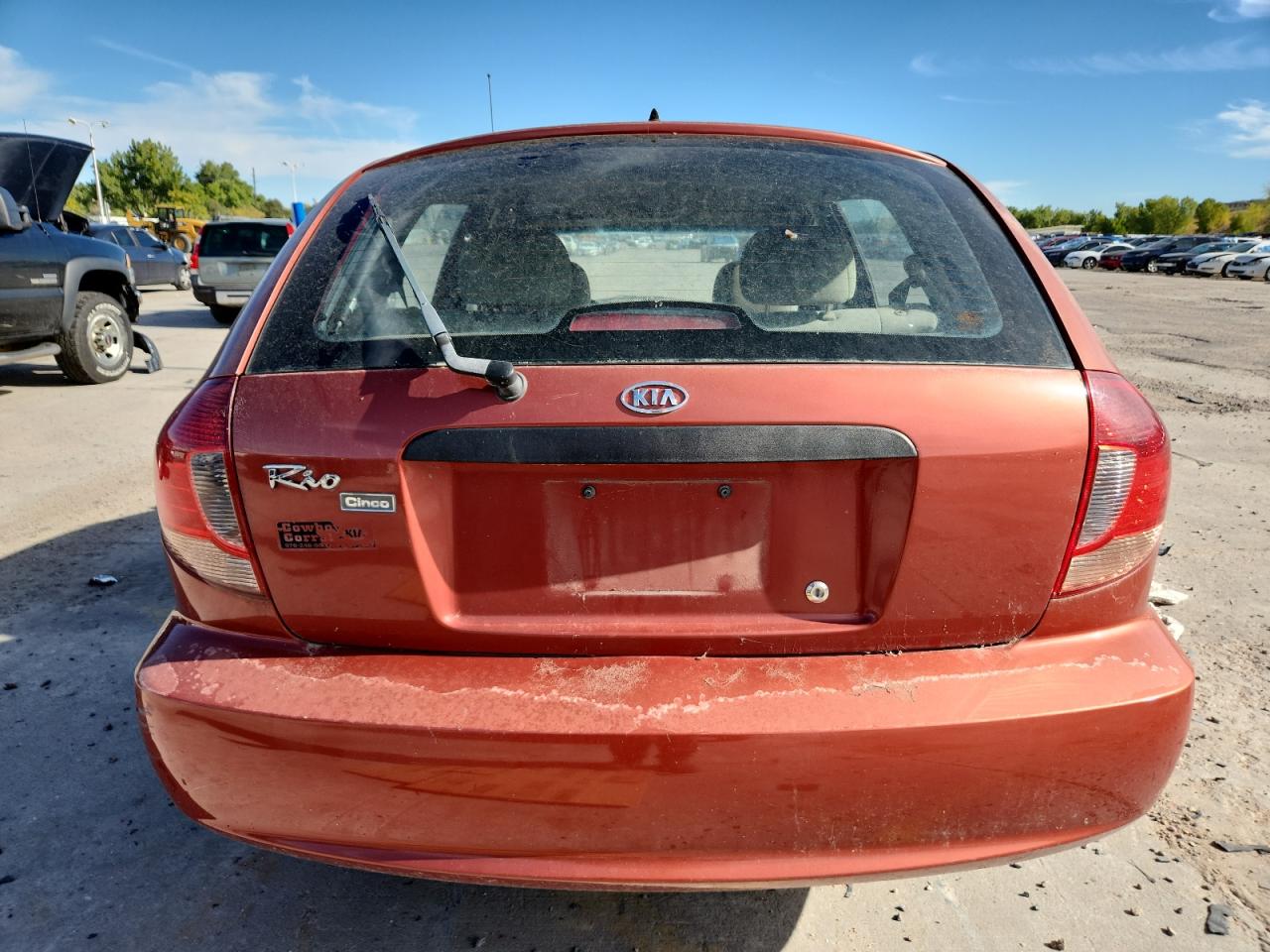 2003 Kia Rio Cinco VIN: KNADC165736144063 Lot: 84217025