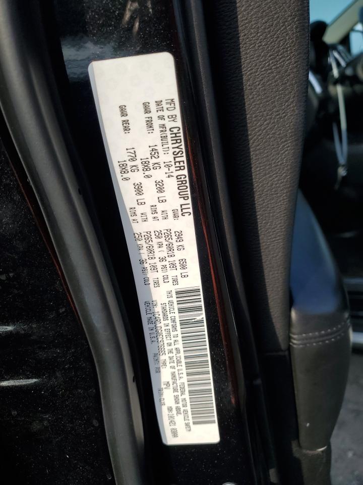 2014 Dodge Durango Limited VIN: 1C4RDJDG0EC976665 Lot: 81572945