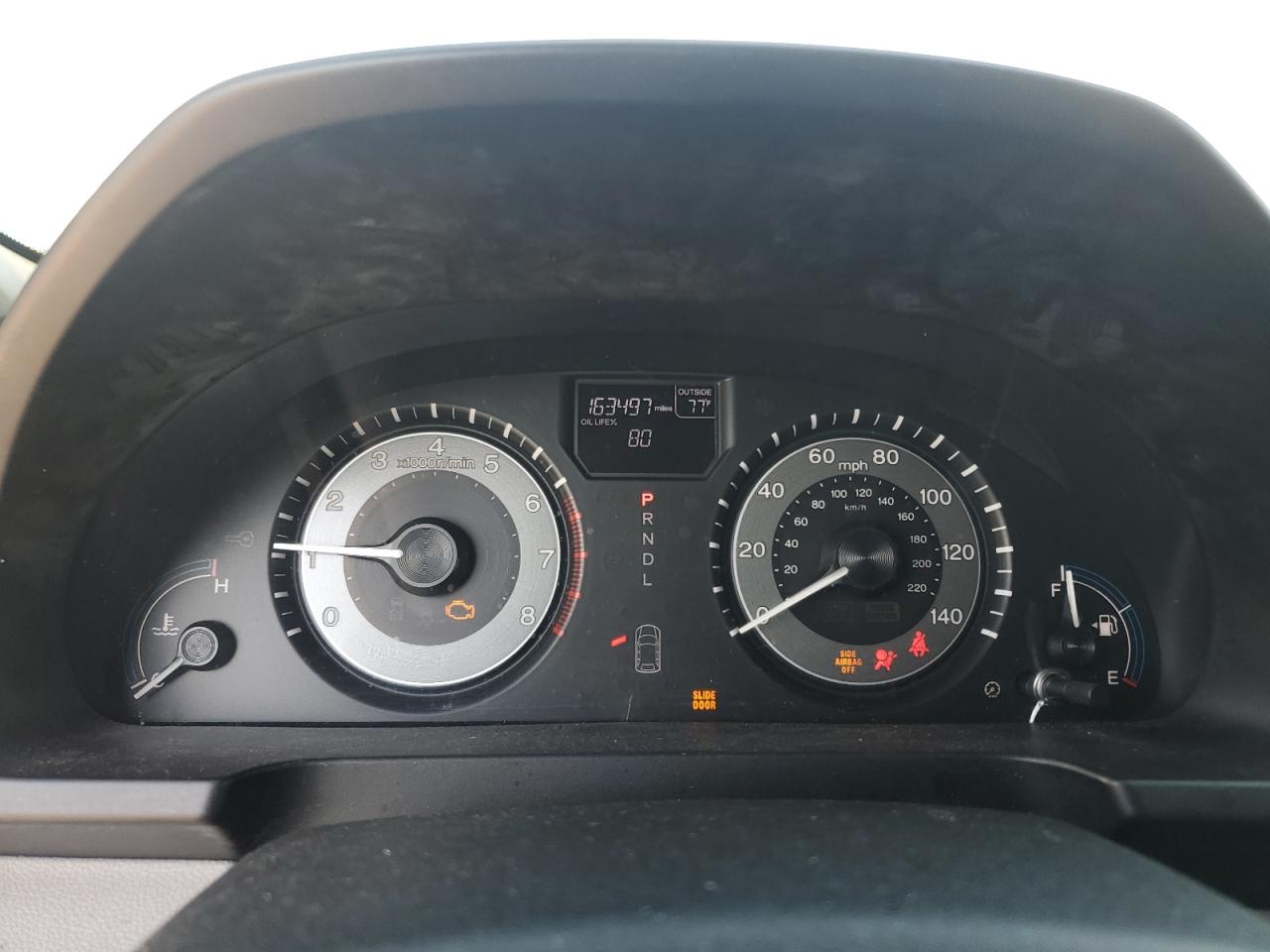 2012 Honda Odyssey Exl VIN: 5FNRL5H63CB129876 Lot: 80784795