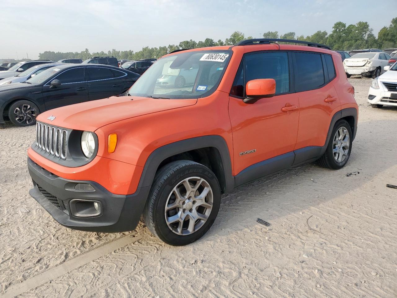 2015 Jeep Renegade Latitude orange null gas ZACCJABT2FPC23859 photo #1