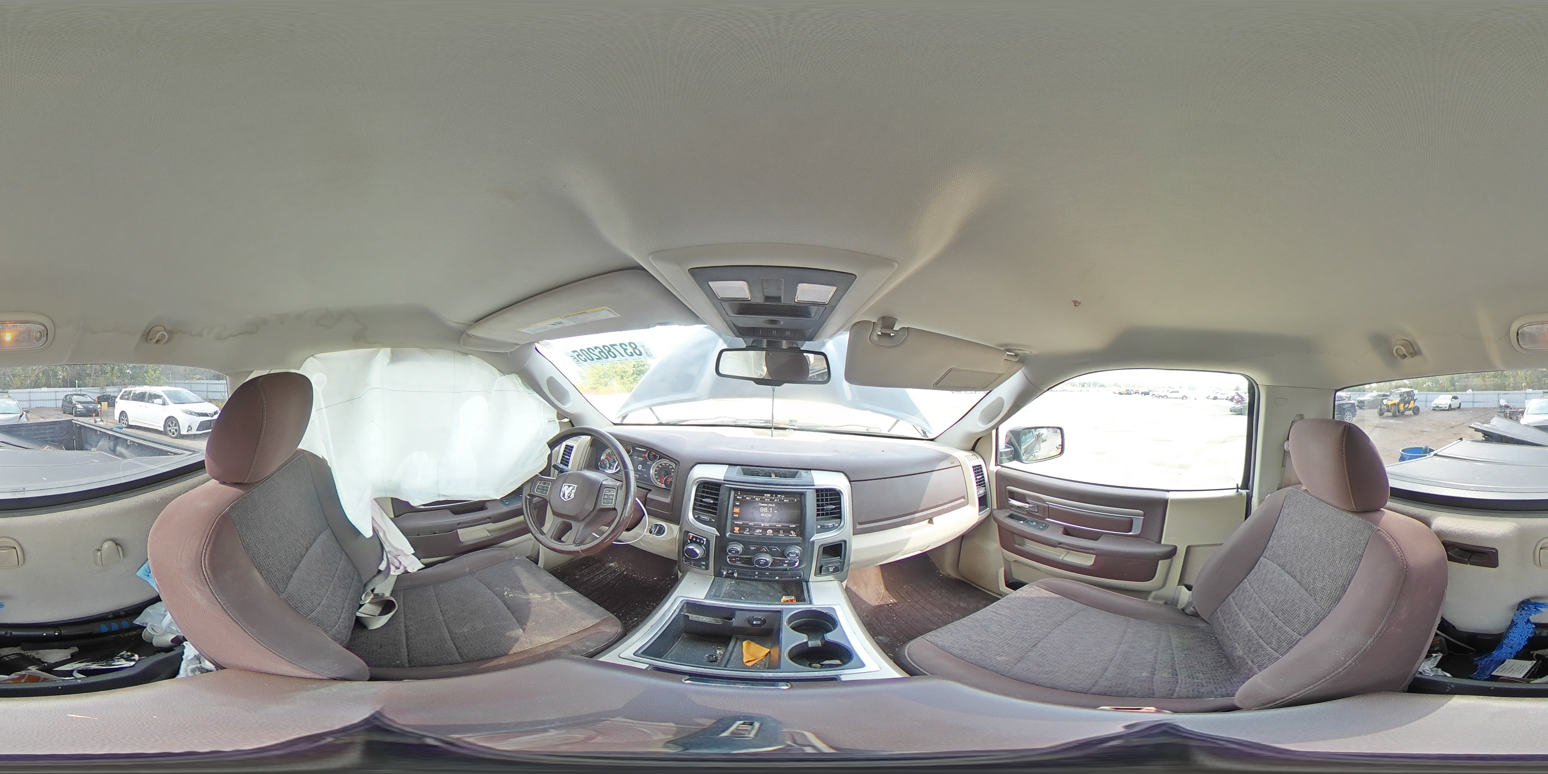 2014 Ram 1500 Slt VIN: 3C6JR7EM9EG328736 Lot: 83786205