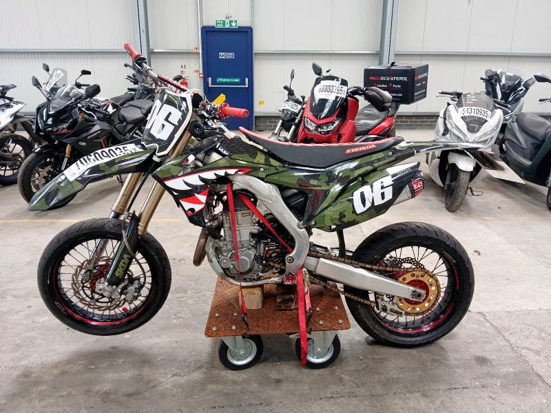 2015 HONDA CRF 450 R for sale at Copart NEWBURY