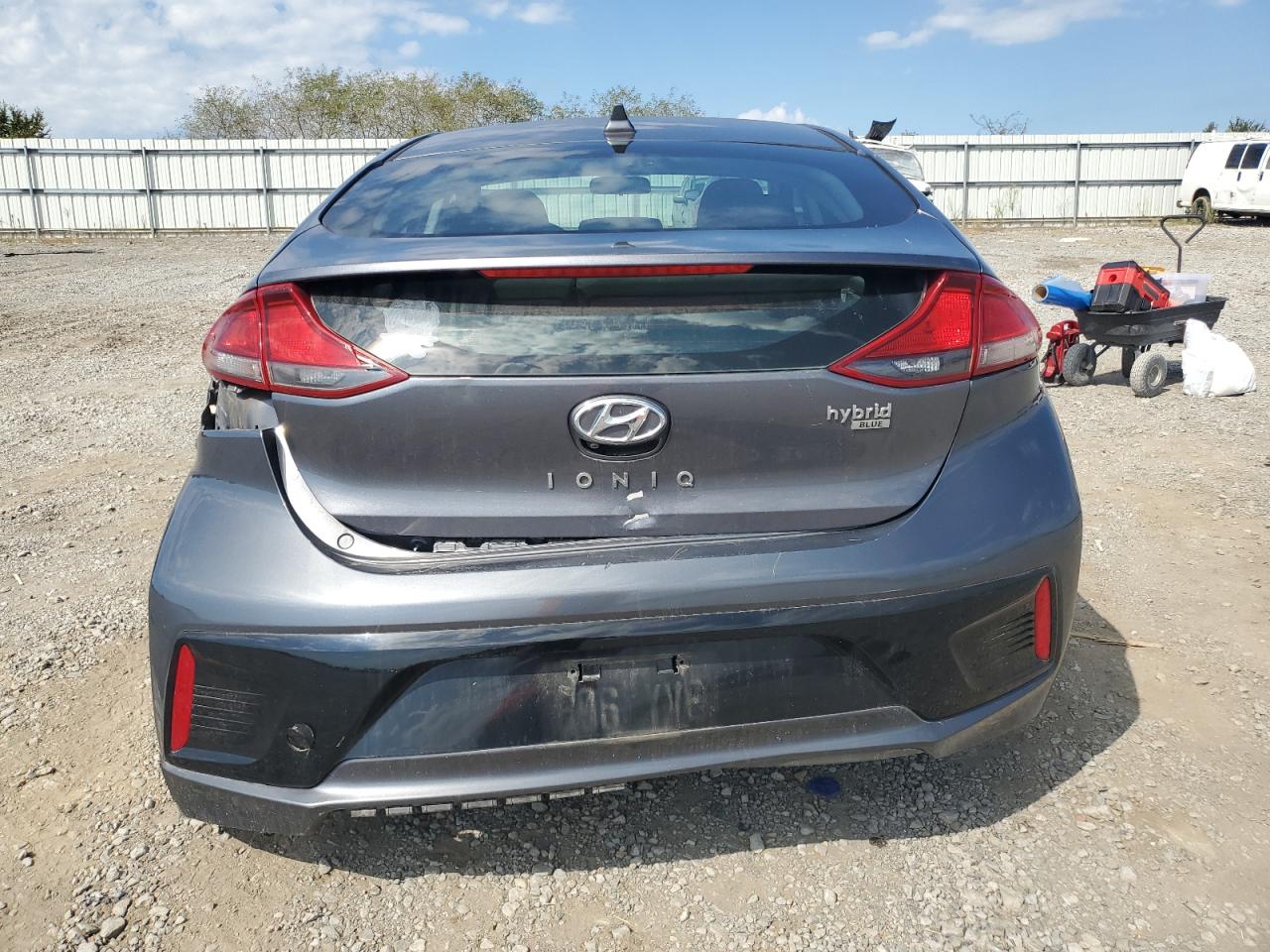 2018 Hyundai Ioniq Blue VIN: KMHC65LC2JU060253 Lot: 71412715
