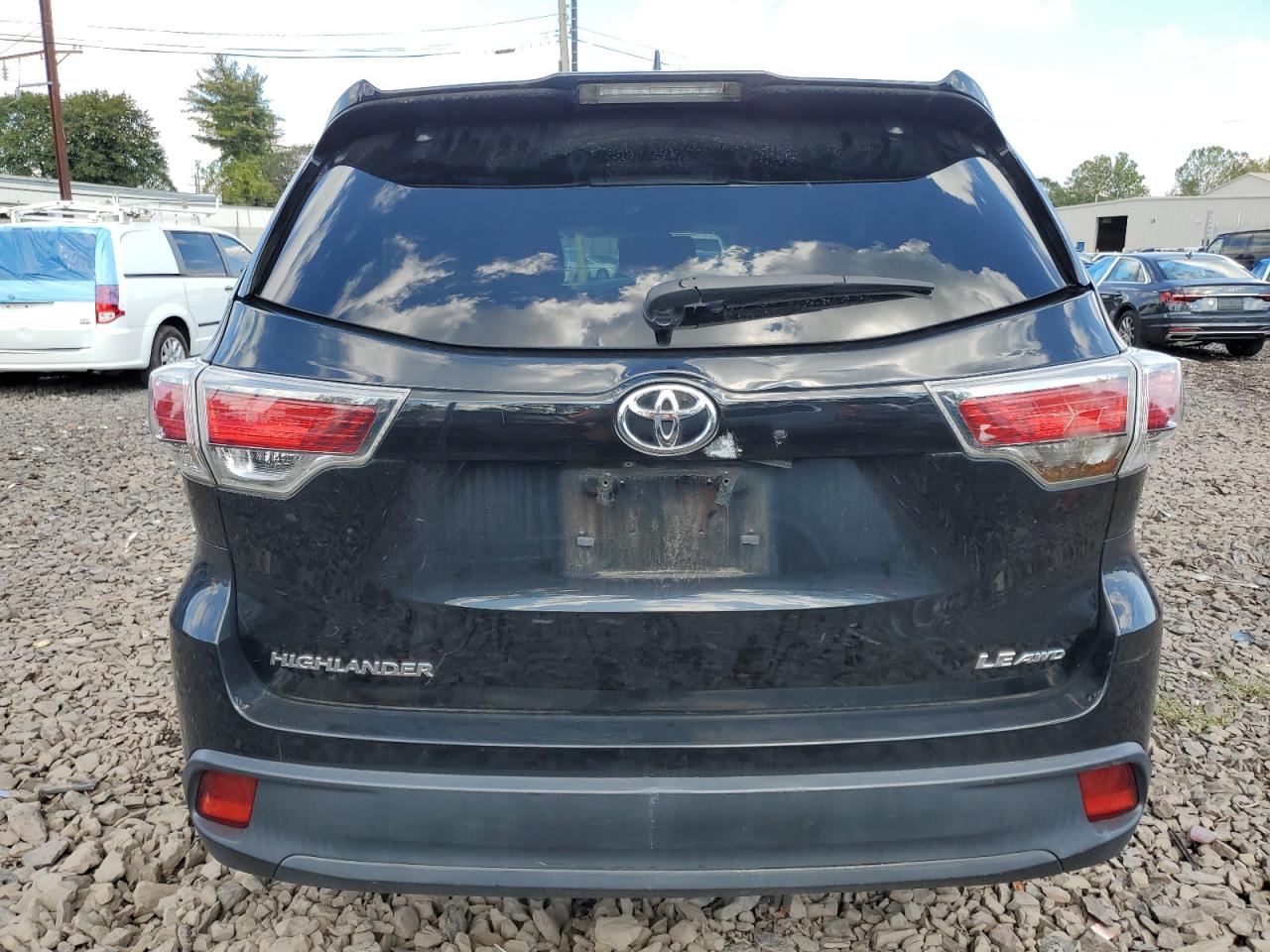 2015 Toyota Highlander Le VIN: 5TDBKRFHXFS167539 Lot: 81800715