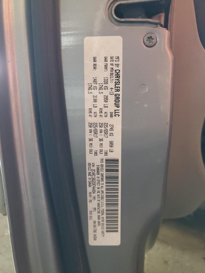 2013 Chrysler Town & Country Touring VIN: 2C4RC1BG2DR744094 Lot: 84456815