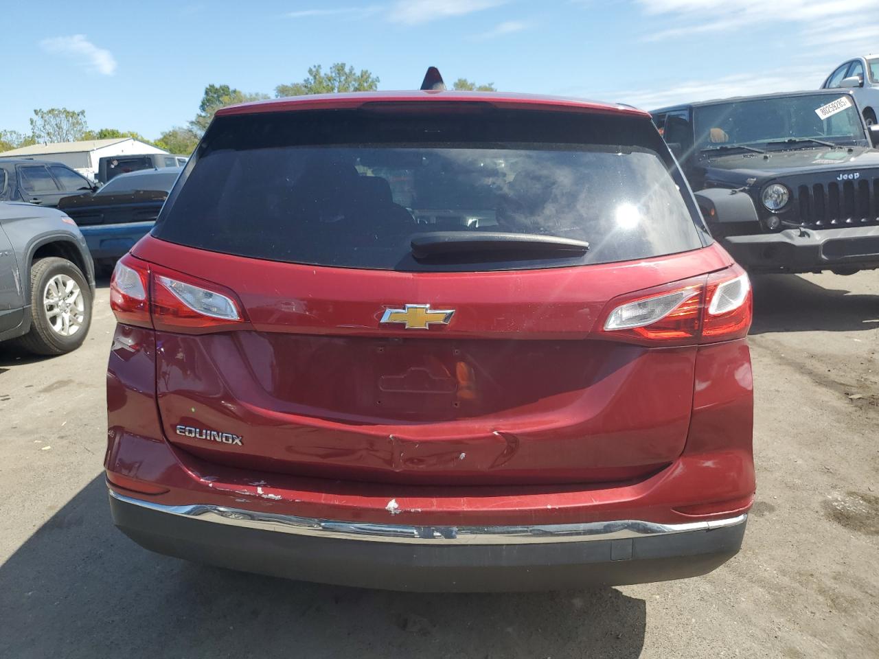 2020 Chevrolet Equinox Lt VIN: 3GNAXKEV2LS553396 Lot: 80502825