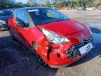 2015 DS DS 3 1.2 PURETECH 110 DSTYLE NAV 3DR for sale at Copart WOLVERHAMPTON