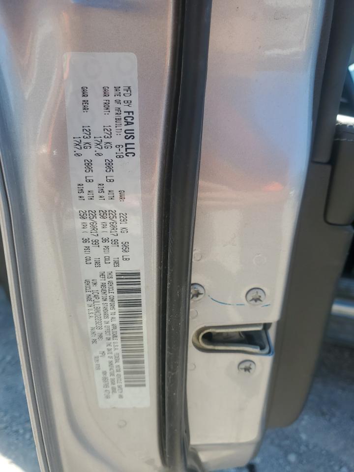 2019 Jeep Cherokee Latitude Plus VIN: 1C4PJLLB0KD223239 Lot: 71257545