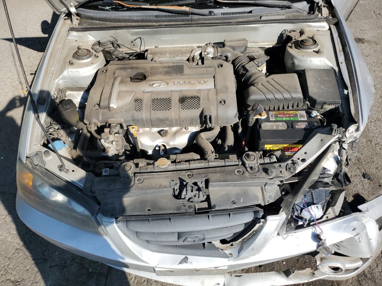 2005 Hyundai Elantra Gls VIN: KMHDN56D85U158074 Lot: 83863435