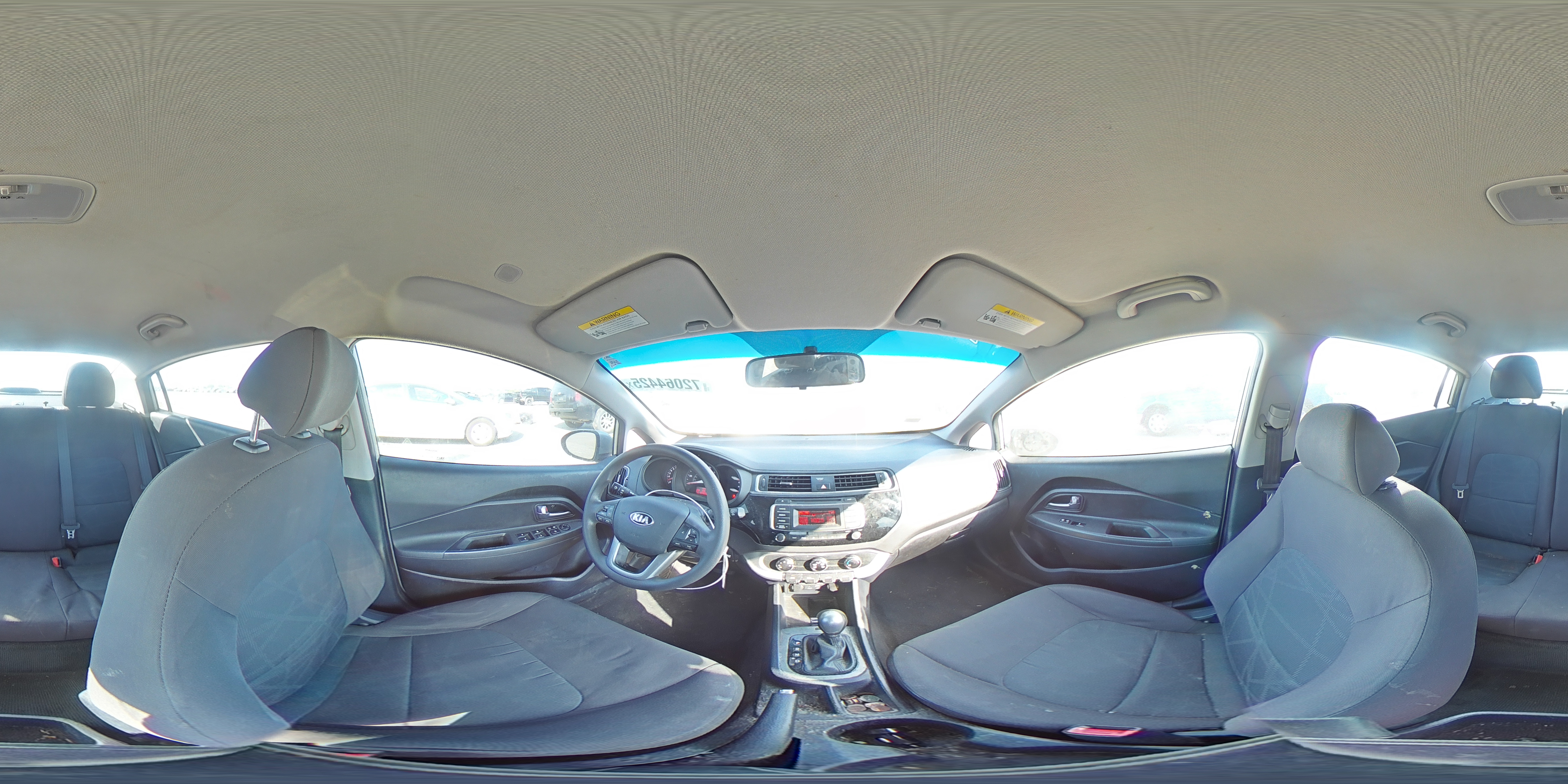 2017 Kia Rio Lx VIN: KNADM4A36H6054768 Lot: 72064425