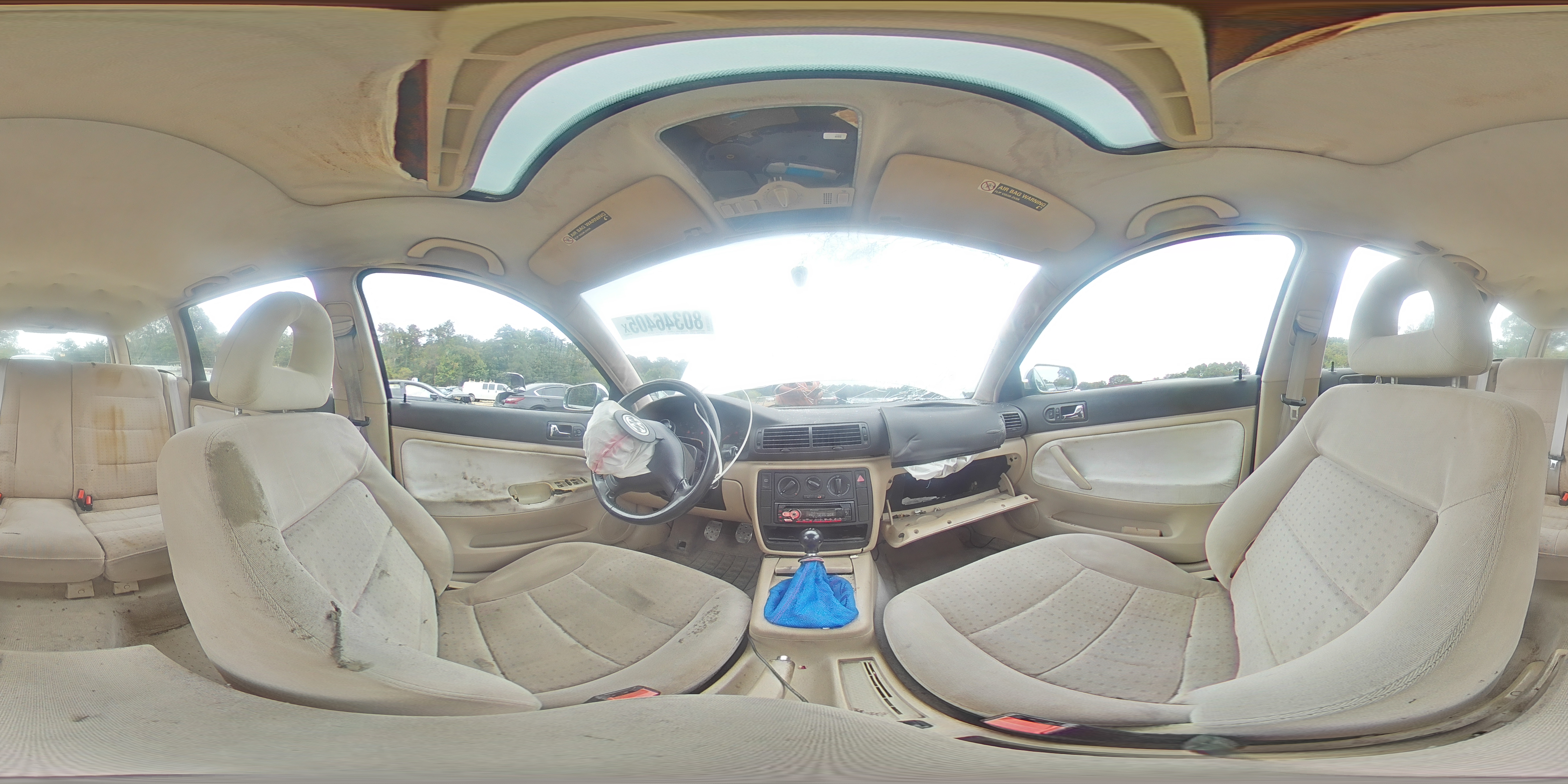 1999 Volkswagen Passat Gls VIN: WVWNA63B8XE517076 Lot: 80346405