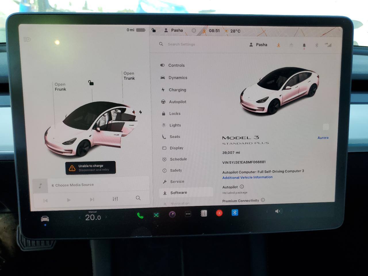 2021 Tesla Model 3 VIN: 5YJ3E1EA8MF066681 Lot: 80385505