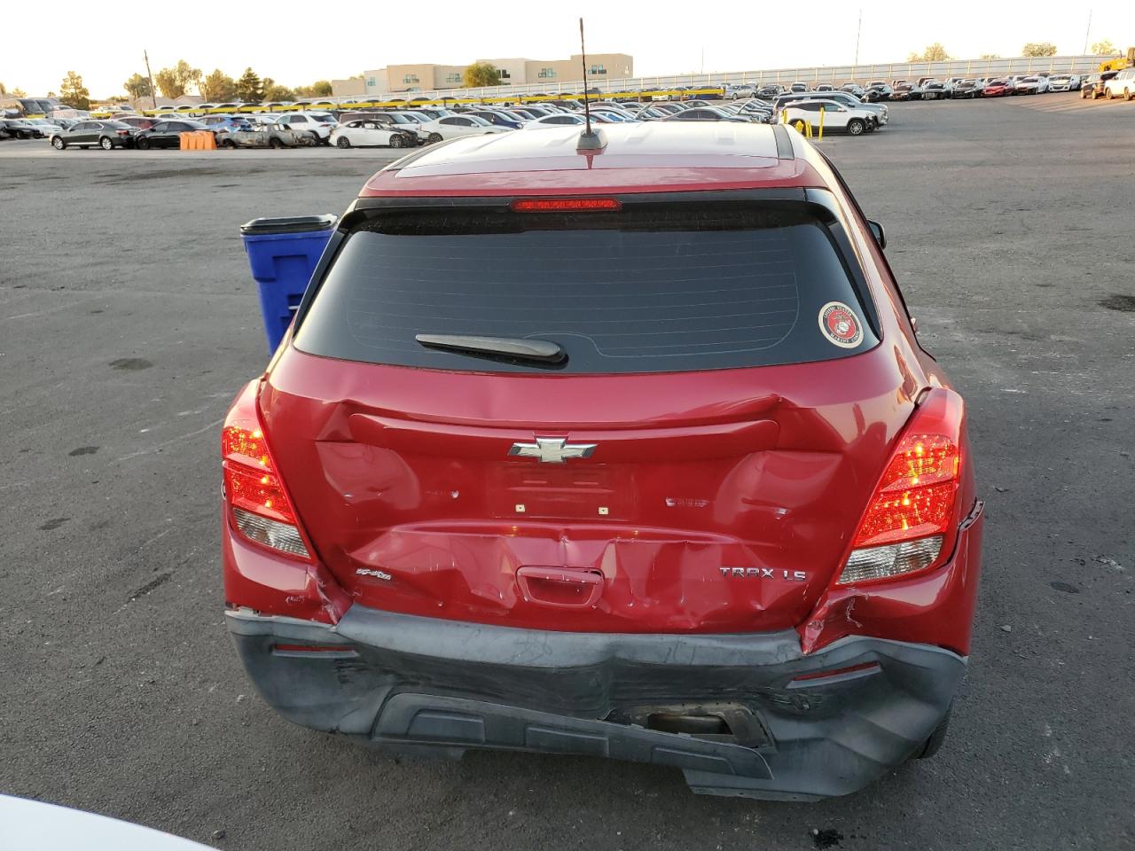 2015 Chevrolet Trax Ls VIN: KL7CJKSB4FB243440 Lot: 80740355