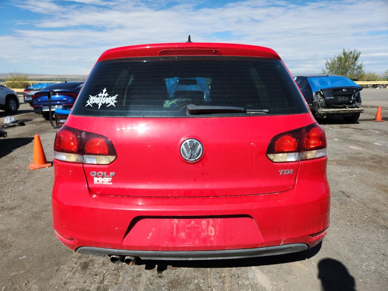 2012 Volkswagen Golf VIN: WVWDM7AJ2CW030477 Lot: 81703895