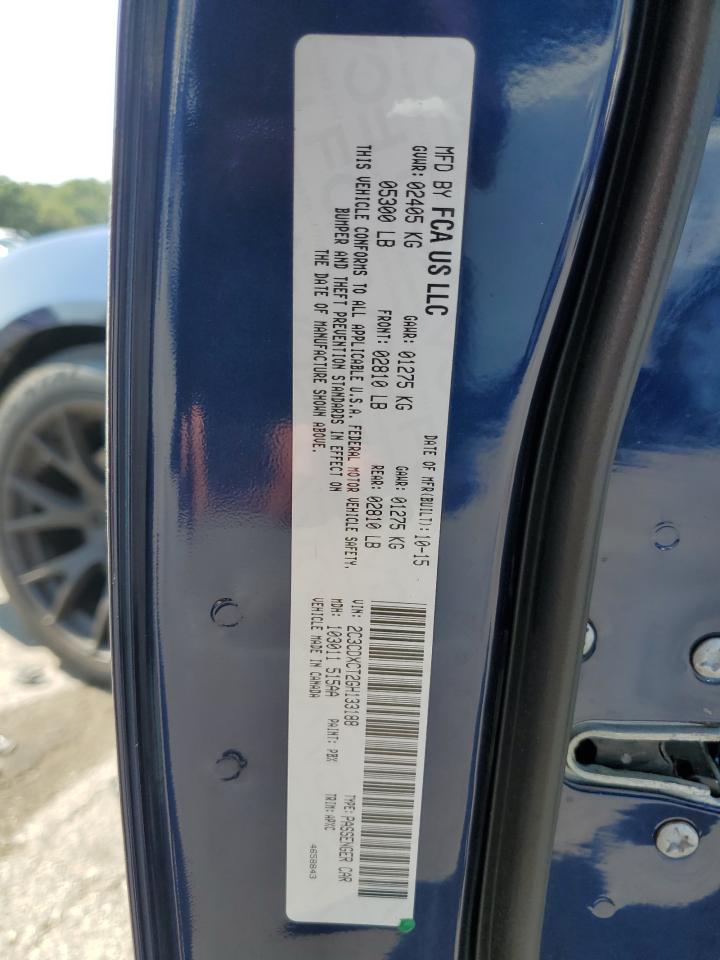 2016 Dodge Charger R/T VIN: 2C3CDXCT2GH133188 Lot: 81227975