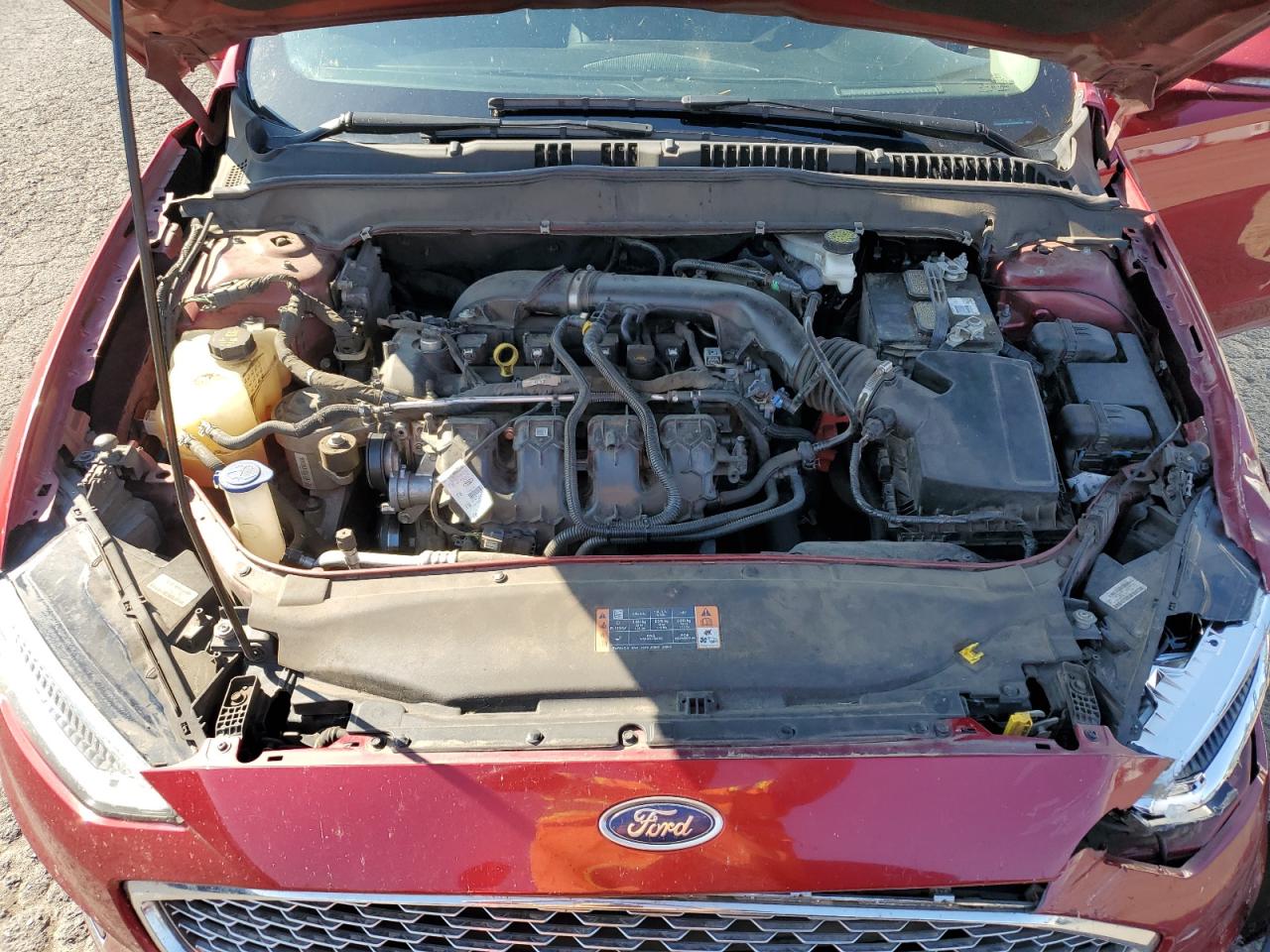 2019 Ford Fusion Titanium VIN: 3FA6P0D97KR205158 Lot: 84047655