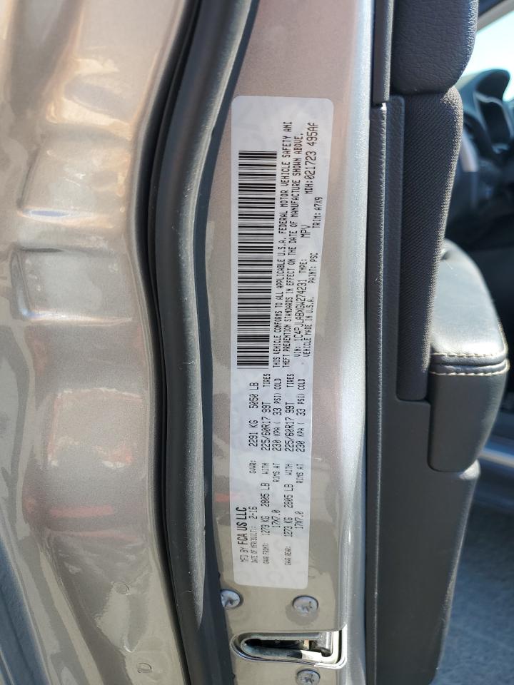 2016 Jeep Cherokee Sport VIN: 1C4PJLABXGW274231 Lot: 71546155