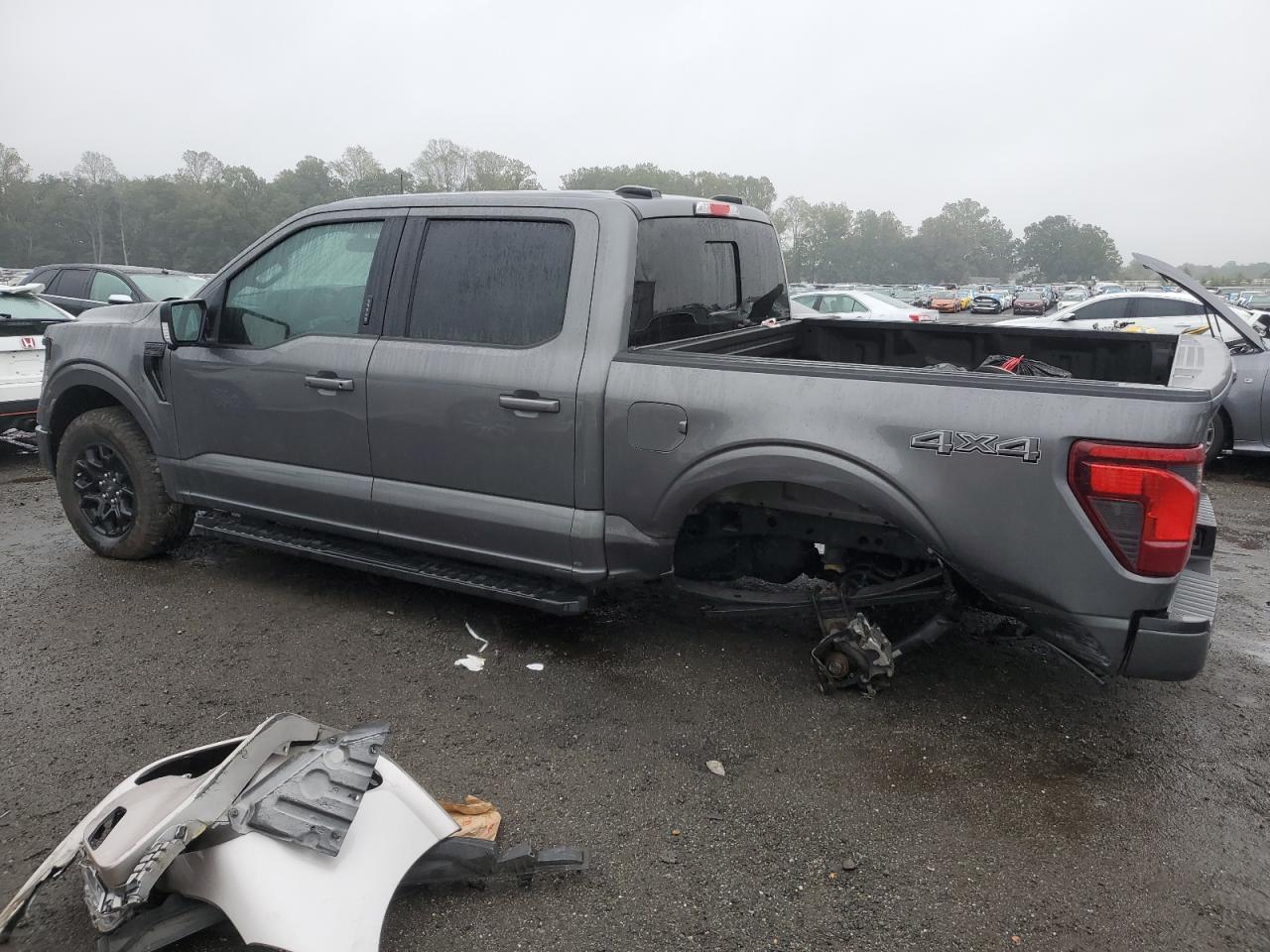 2024 Ford F150 Xlt grey null gas 1FTFW3L58RKD54657 photo #3