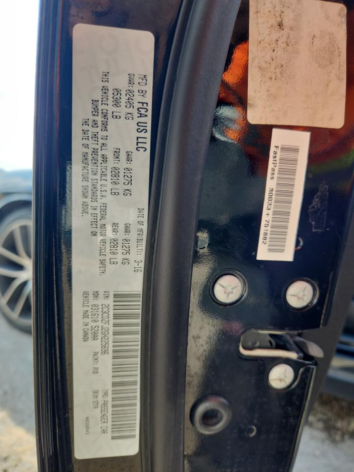 2016 Dodge Challenger R/T Scat Pack VIN: 2C3CDZFJ2GH225696 Lot: 80921795