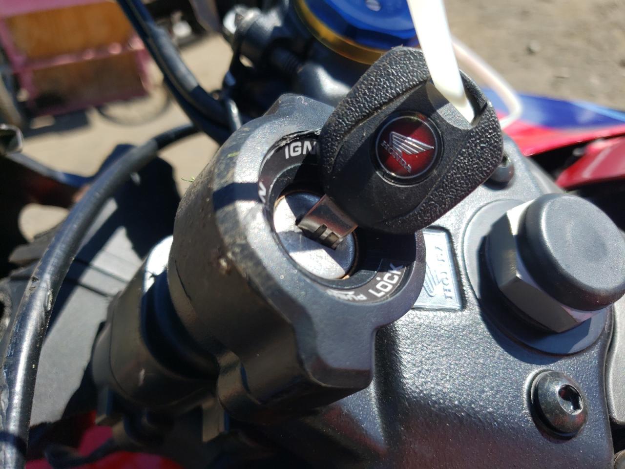 2022 Honda Cbr600 Rr VIN: JH2PC40J1NK800153 Lot: 71187605