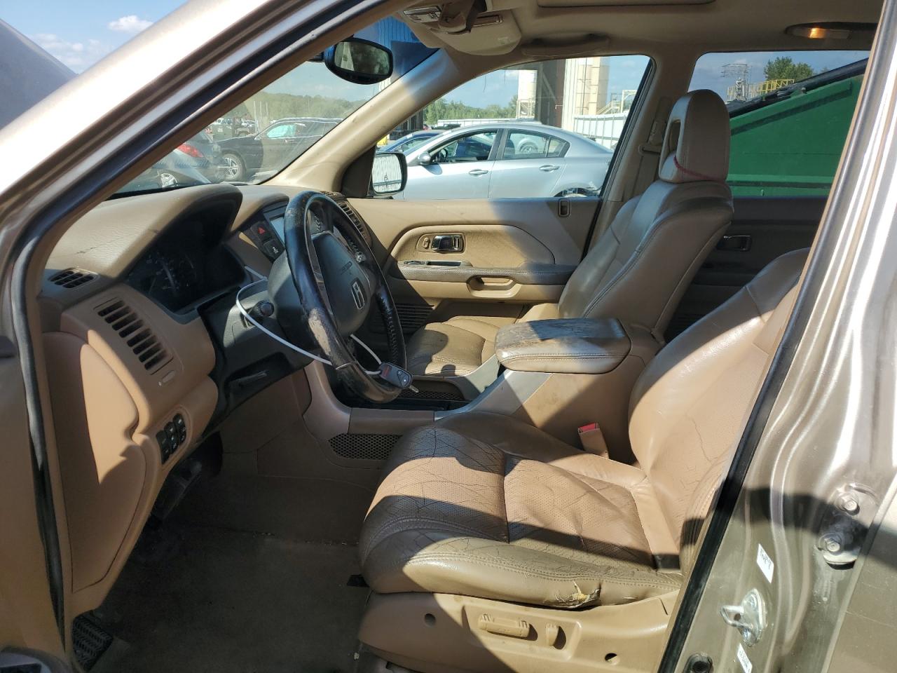 2005 Honda Pilot Exl VIN: 2HKYF18735H542583 Lot: 81152635