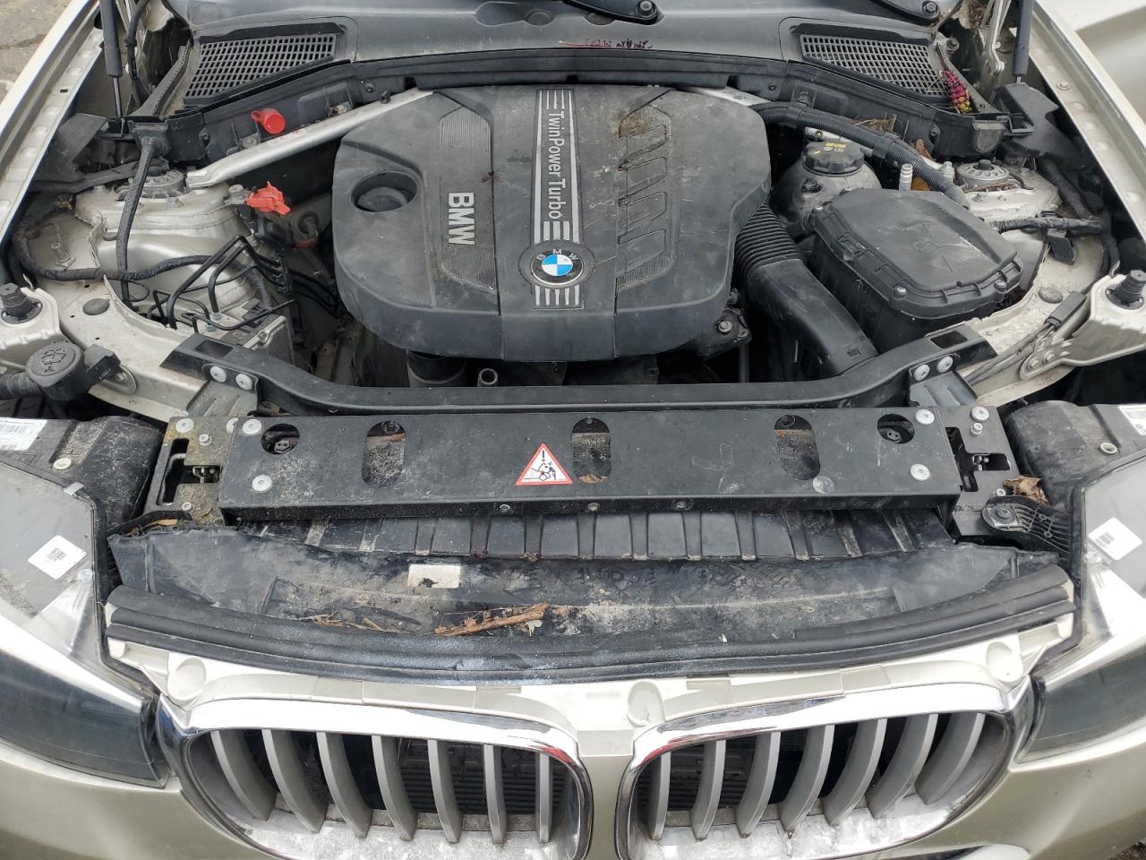 2016 BMW X3 xDrive28D VIN: 5UXWY3C54G0N87663 Lot: 84286905