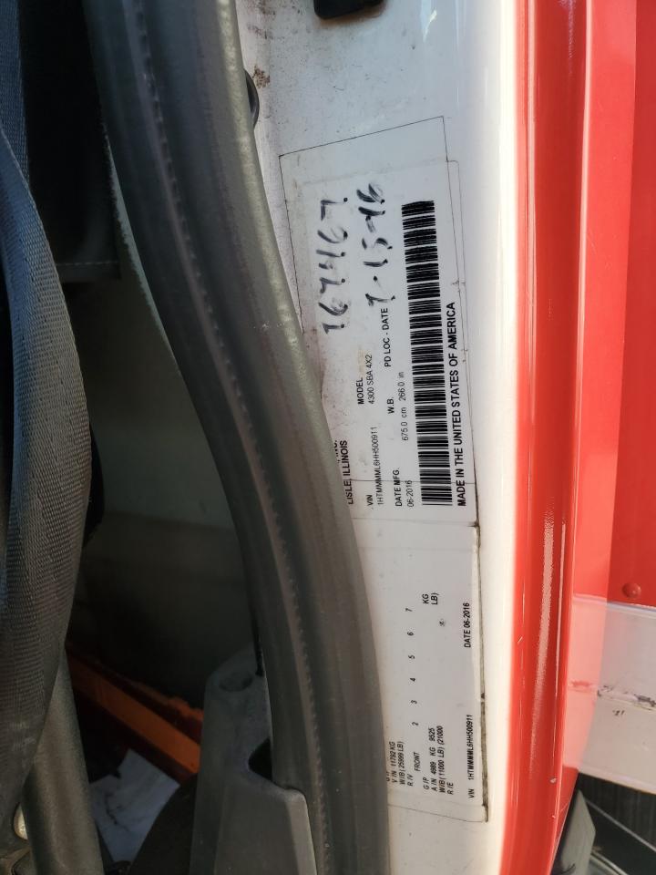 2017 International 4000 4300 - Trucks Semi Truck VIN: 1HTMMMML6HH500911 Lot: 71738965