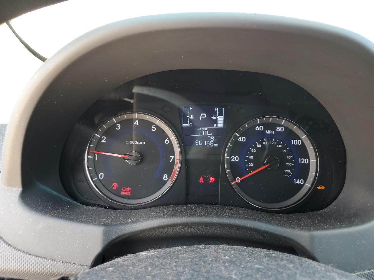 2016 Hyundai Accent Se VIN: KMHCT4AE9GU108766 Lot: 80542705