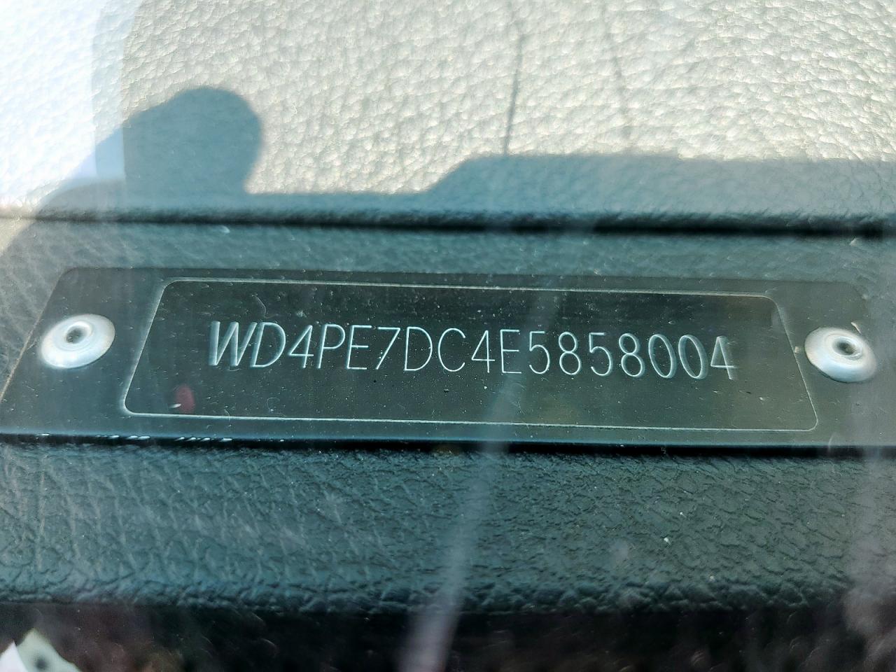 2014 Mercedes-Benz Sprinter 2500 VIN: WD4PE7DC4E5858004 Lot: 80561385