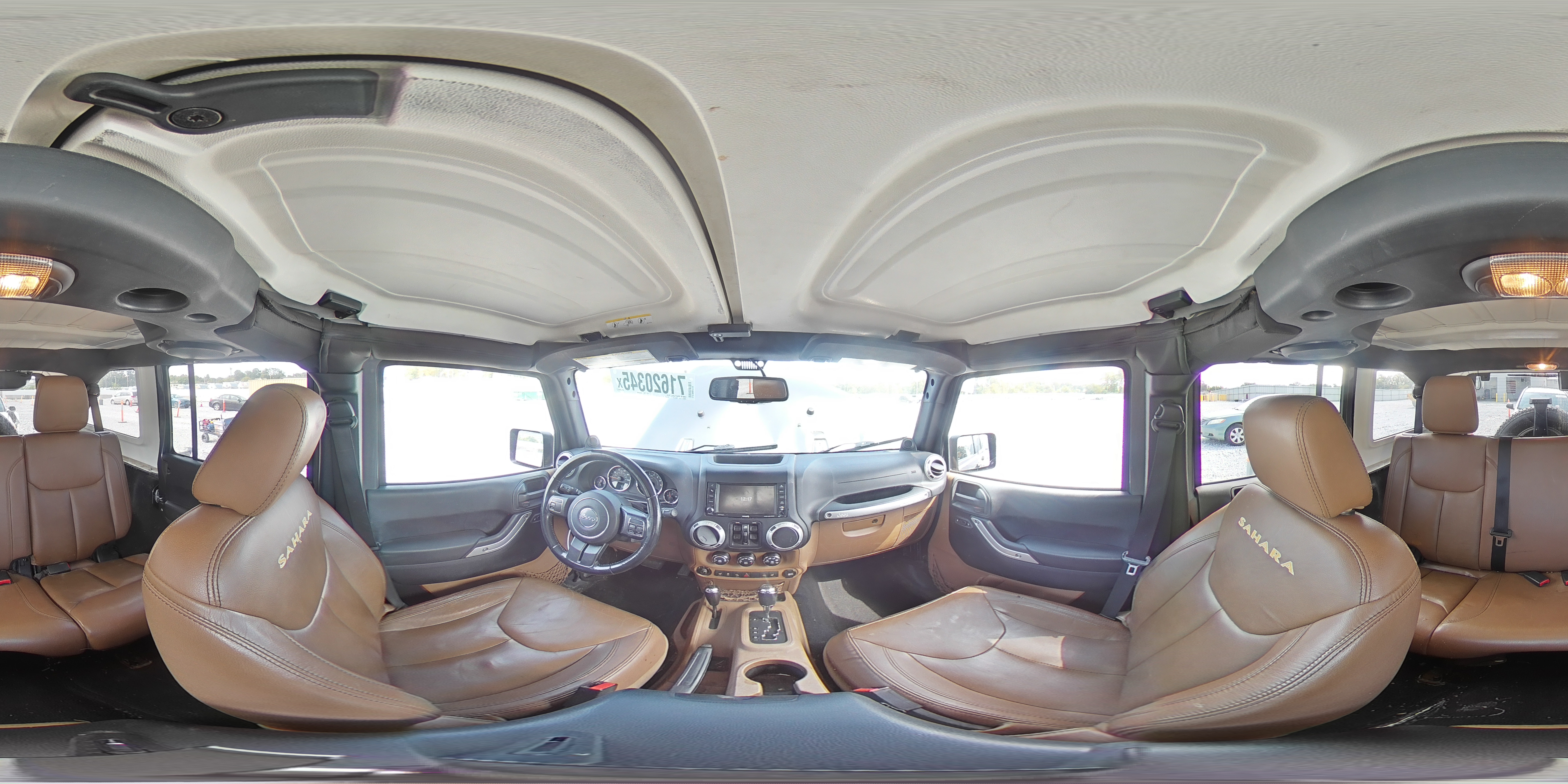 2014 Jeep Wrangler Unlimited Sahara VIN: 1C4BJWEG2EL203170 Lot: 71620345