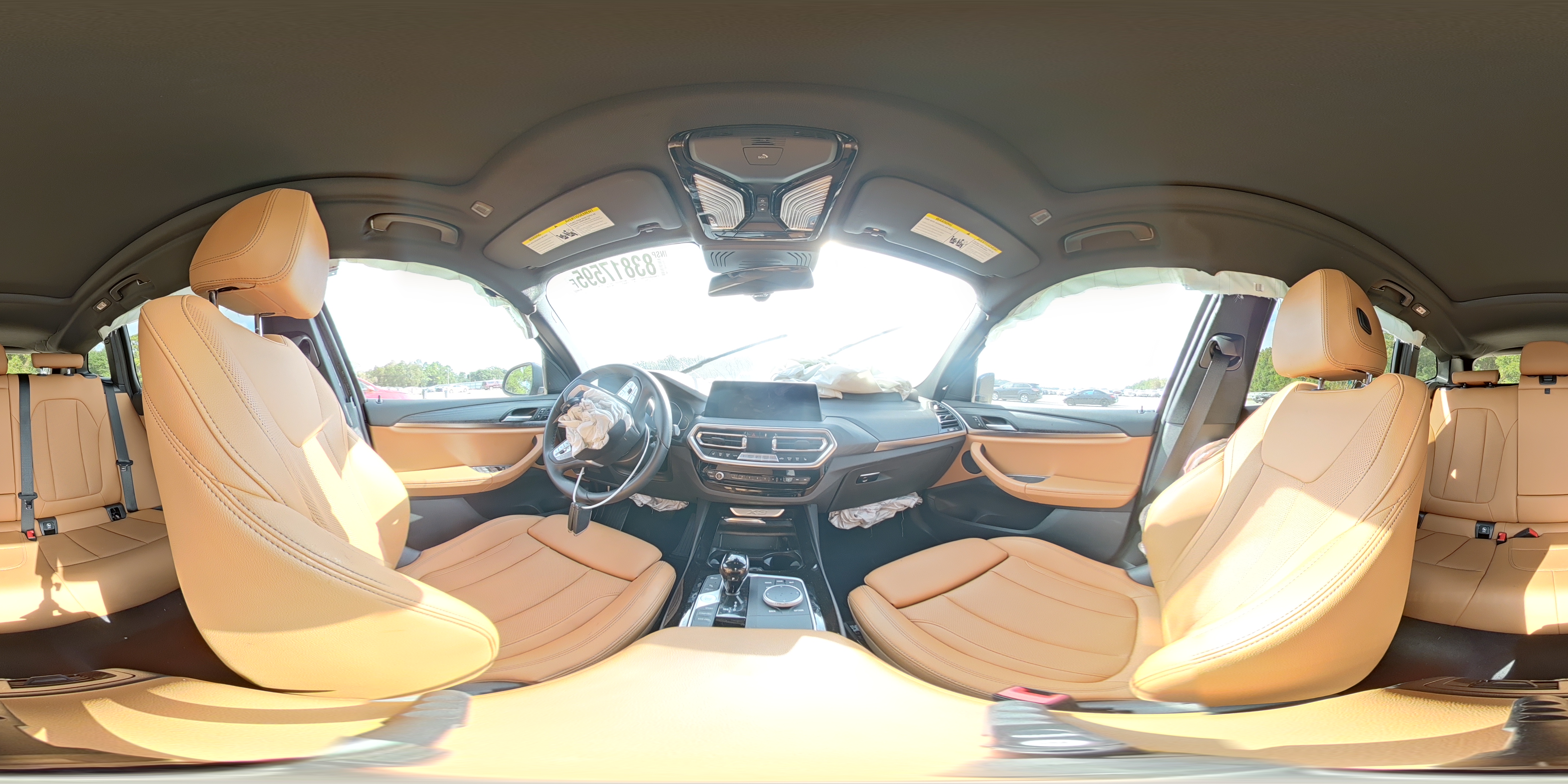 2022 BMW X3 Sdrive30I VIN: WBX47DP03NN165368 Lot: 83817595