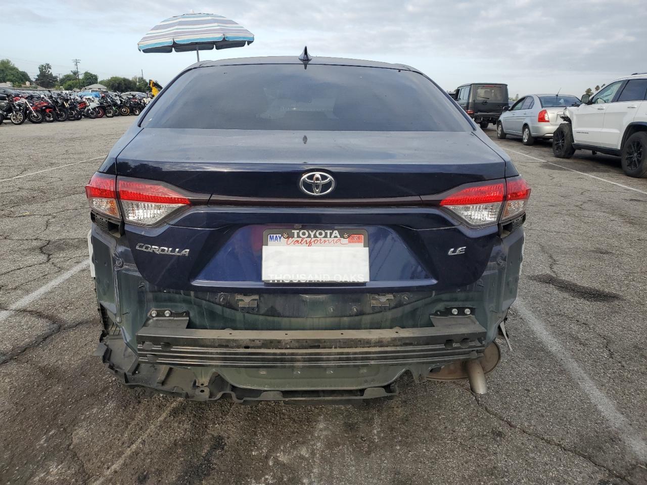 2020 Toyota Corolla Le VIN: JTDEPRAE6LJ107682 Lot: 84060875