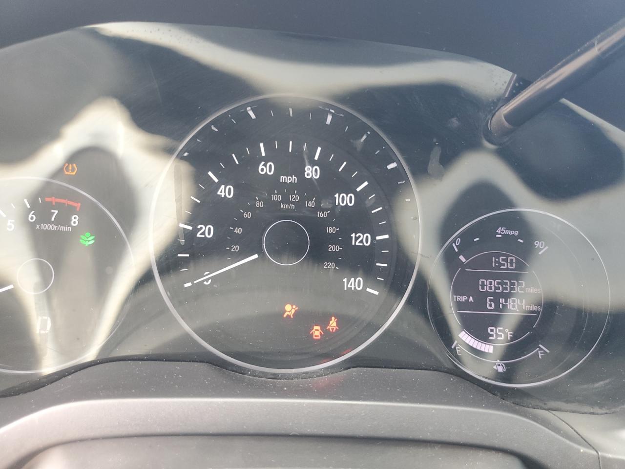 2019 Honda Hr-V Lx VIN: 3CZRU5H32KG705379 Lot: 83800385