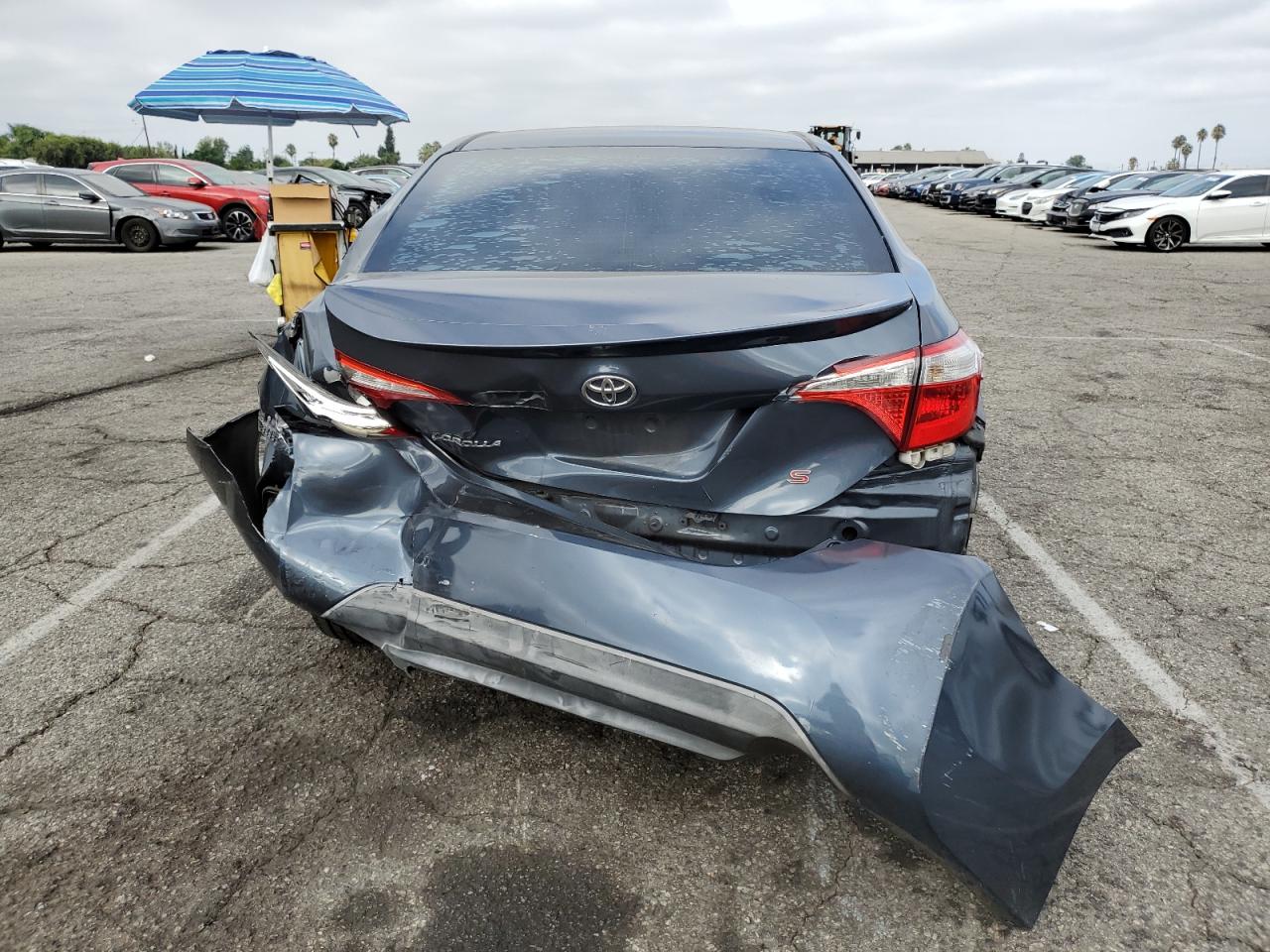 2015 Toyota Corolla L VIN: 5YFBURHE9FP309515 Lot: 80223135