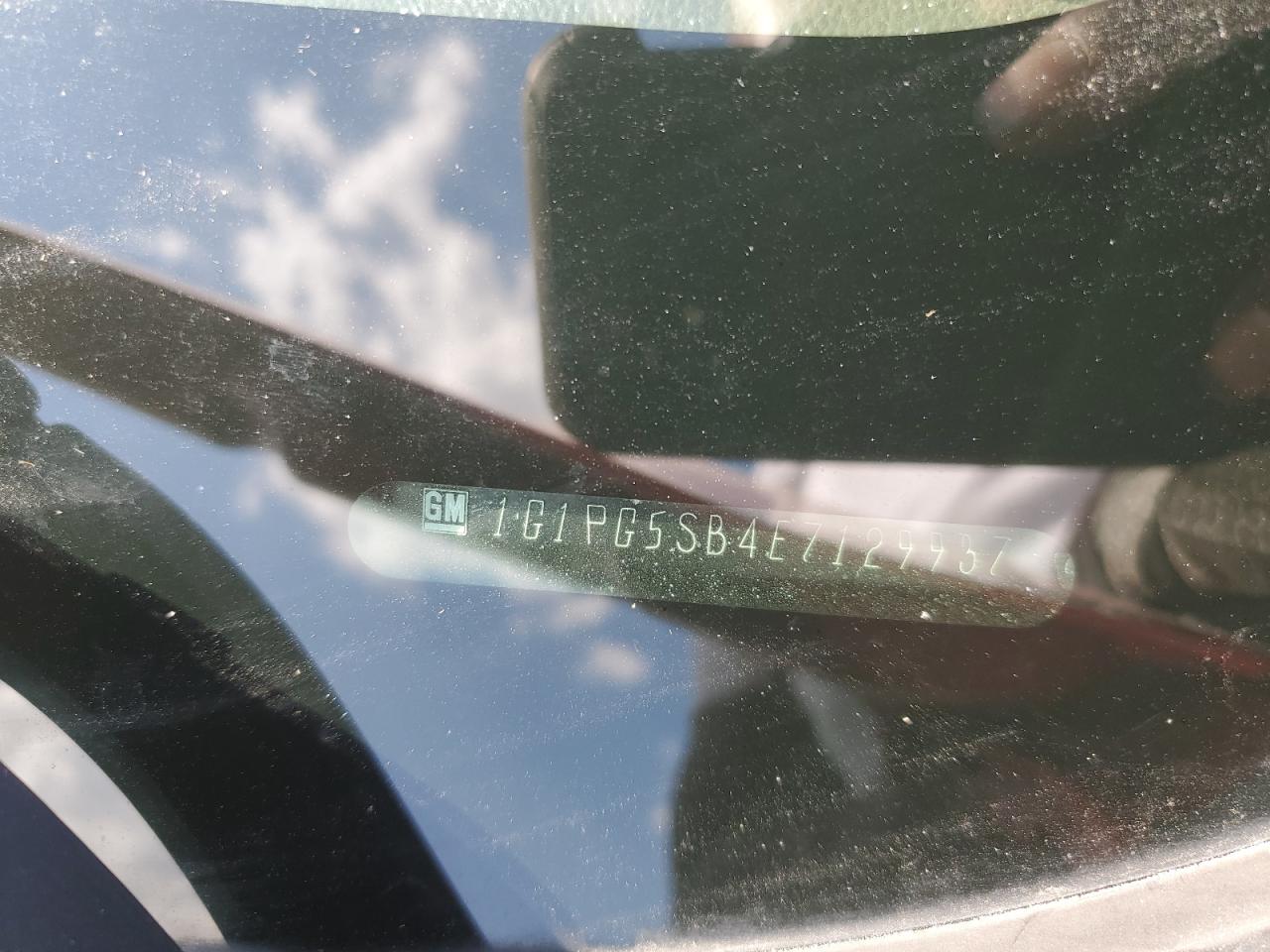 2014 Chevrolet Cruze Ltz VIN: 1G1PG5SB4E7129937 Lot: 81873495