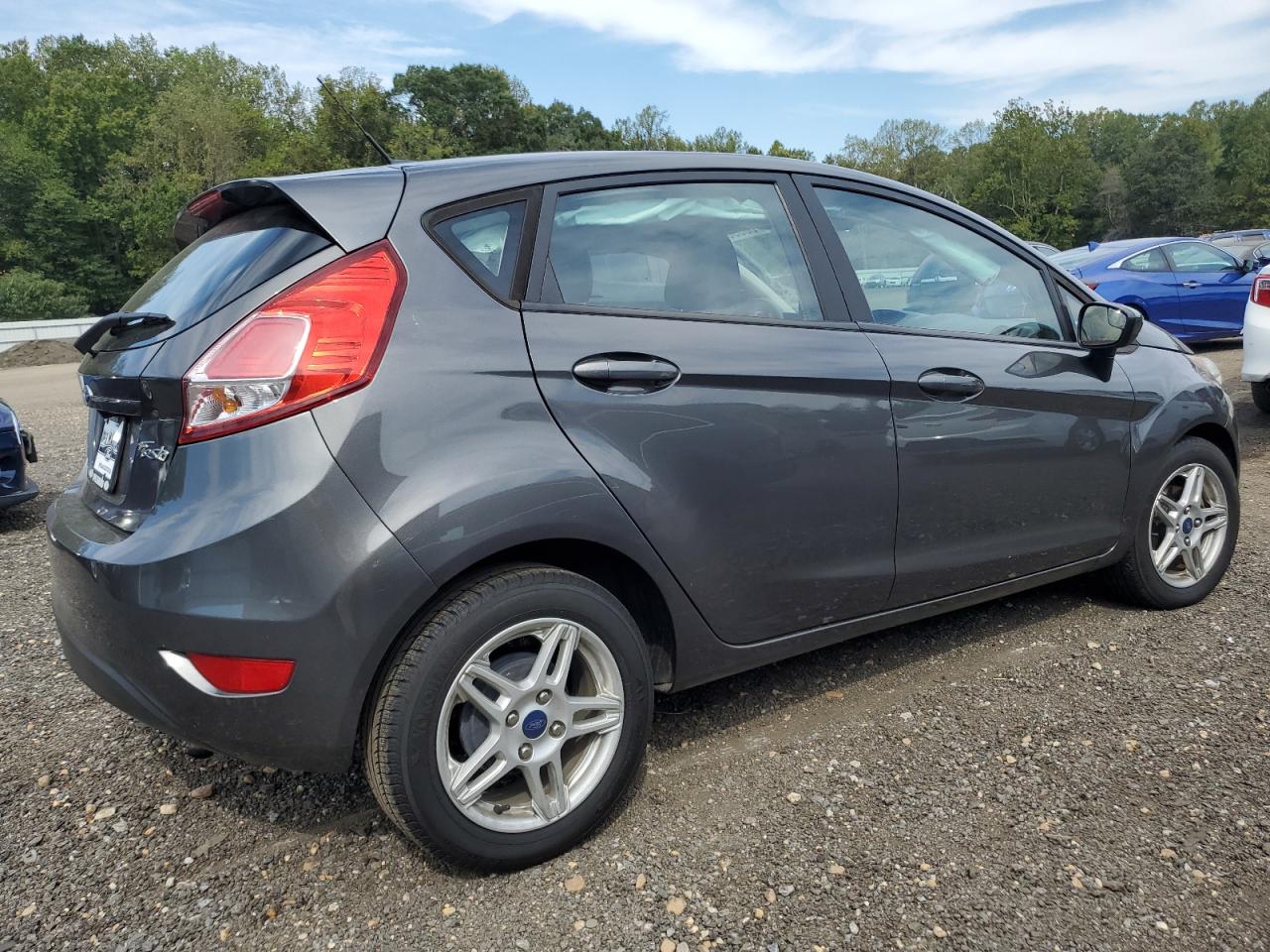 2018 Ford Fiesta Se grey null gasoline 3FADP4EJXJM131897 photo #4
