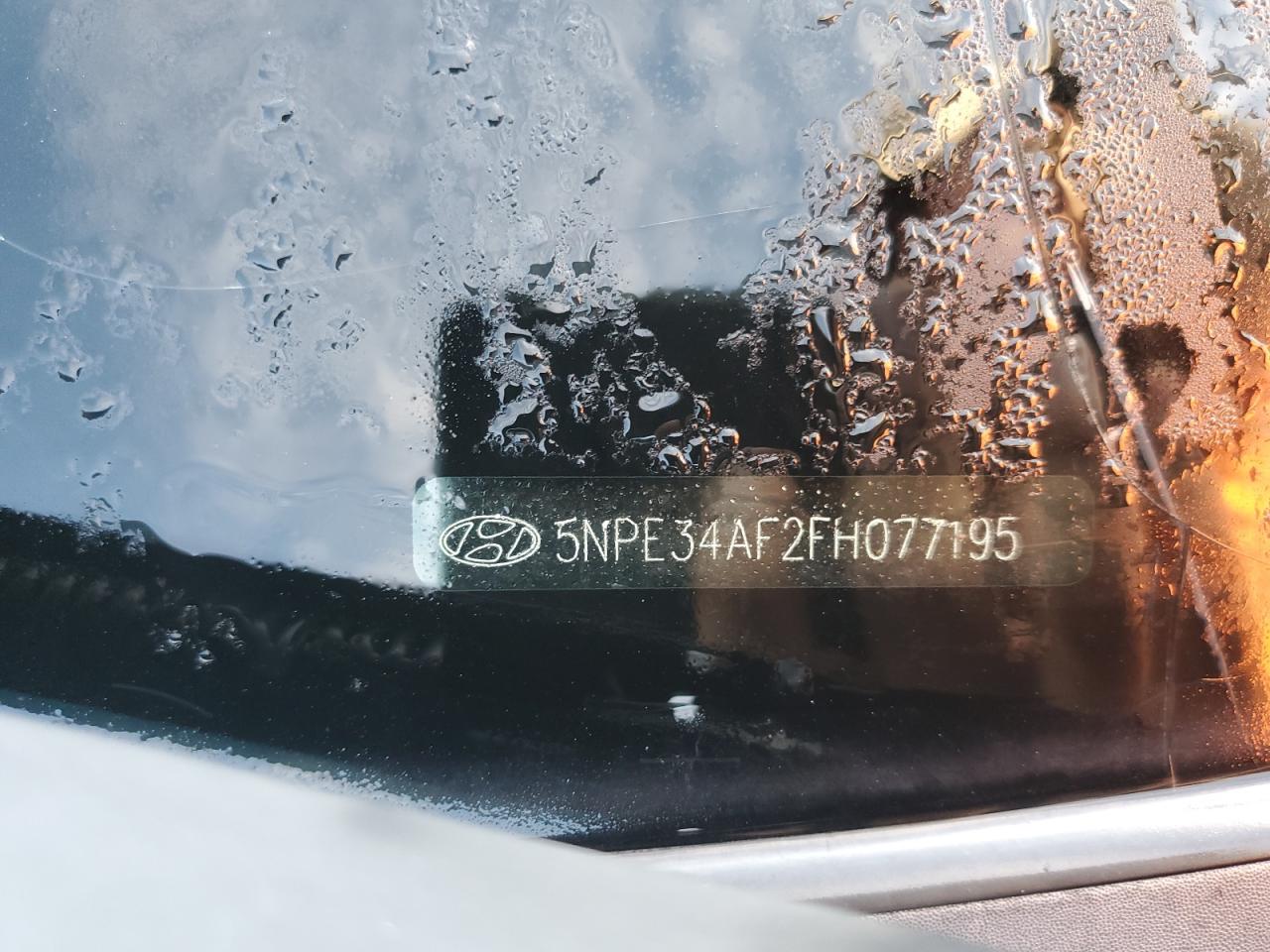 2015 Hyundai Sonata Sport VIN: 5NPE34AF2FH077195 Lot: 71954695