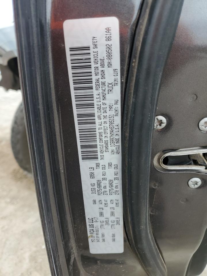 2017 Ram 1500 Laramie VIN: 1C6RR7NM4HS705151 Lot: 80201195