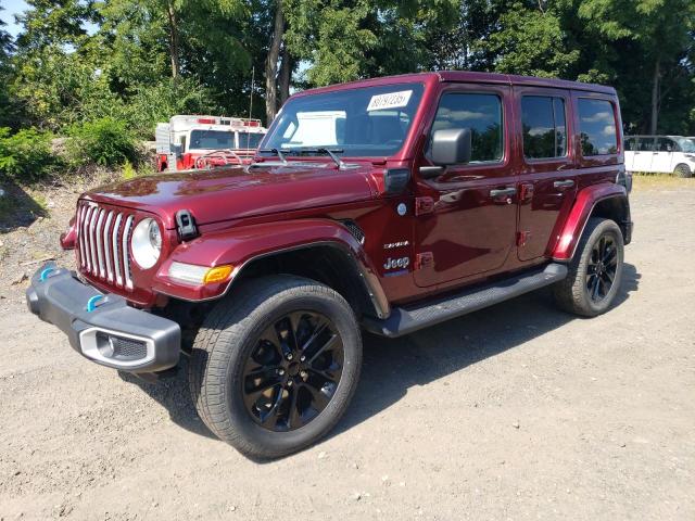  JEEP WRANGLER 2022 Бургунди