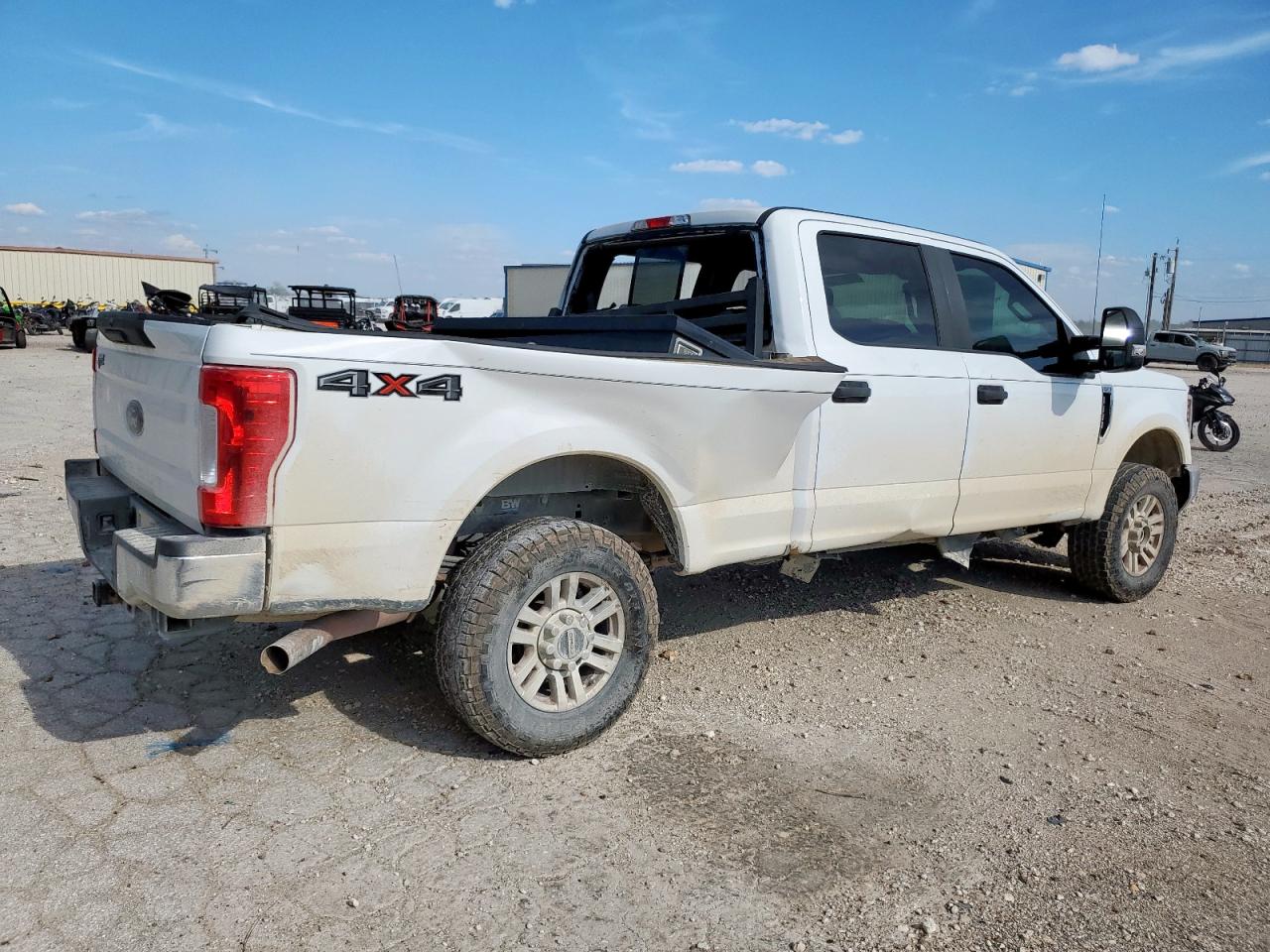 2019 Ford F250 Super Duty white null gasoline 1FT7W2B62KED93127 photo #4