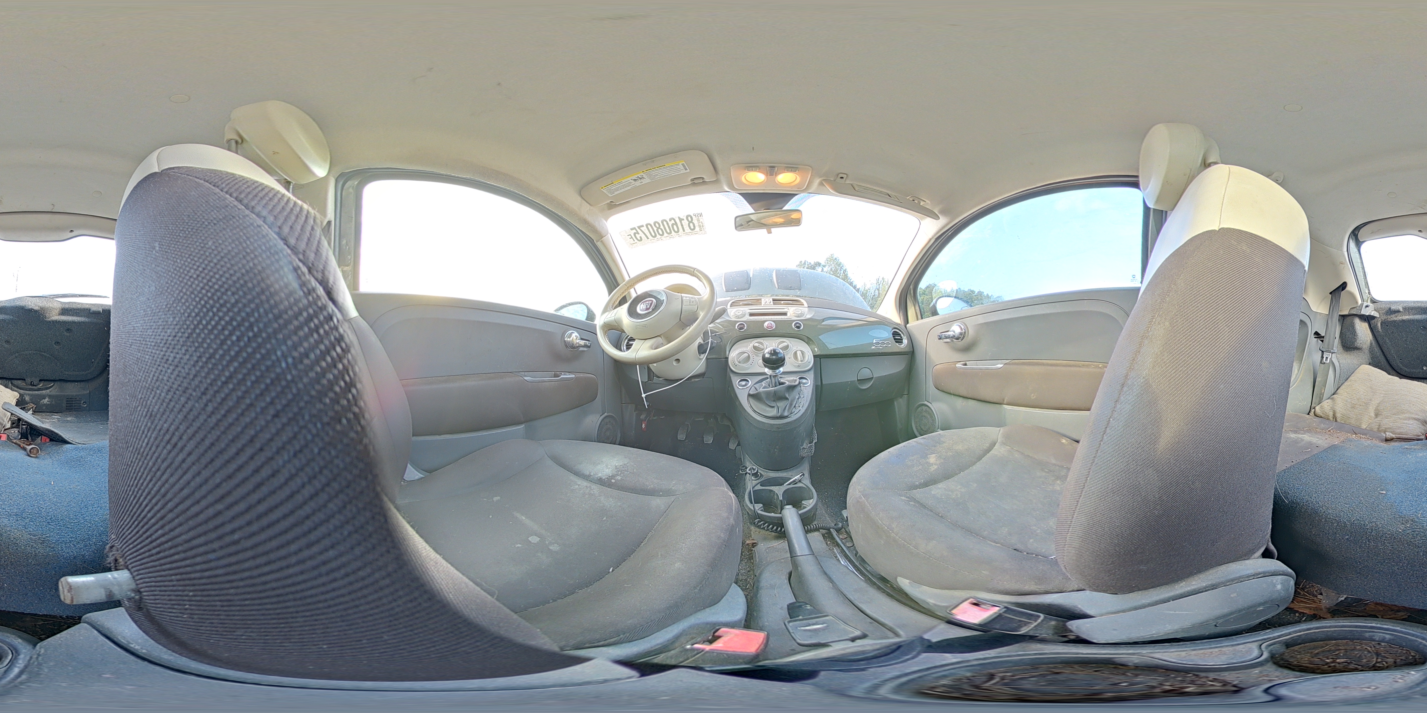 2012 Fiat 500 Pop VIN: 3C3CFFAR8CT212605 Lot: 81608075