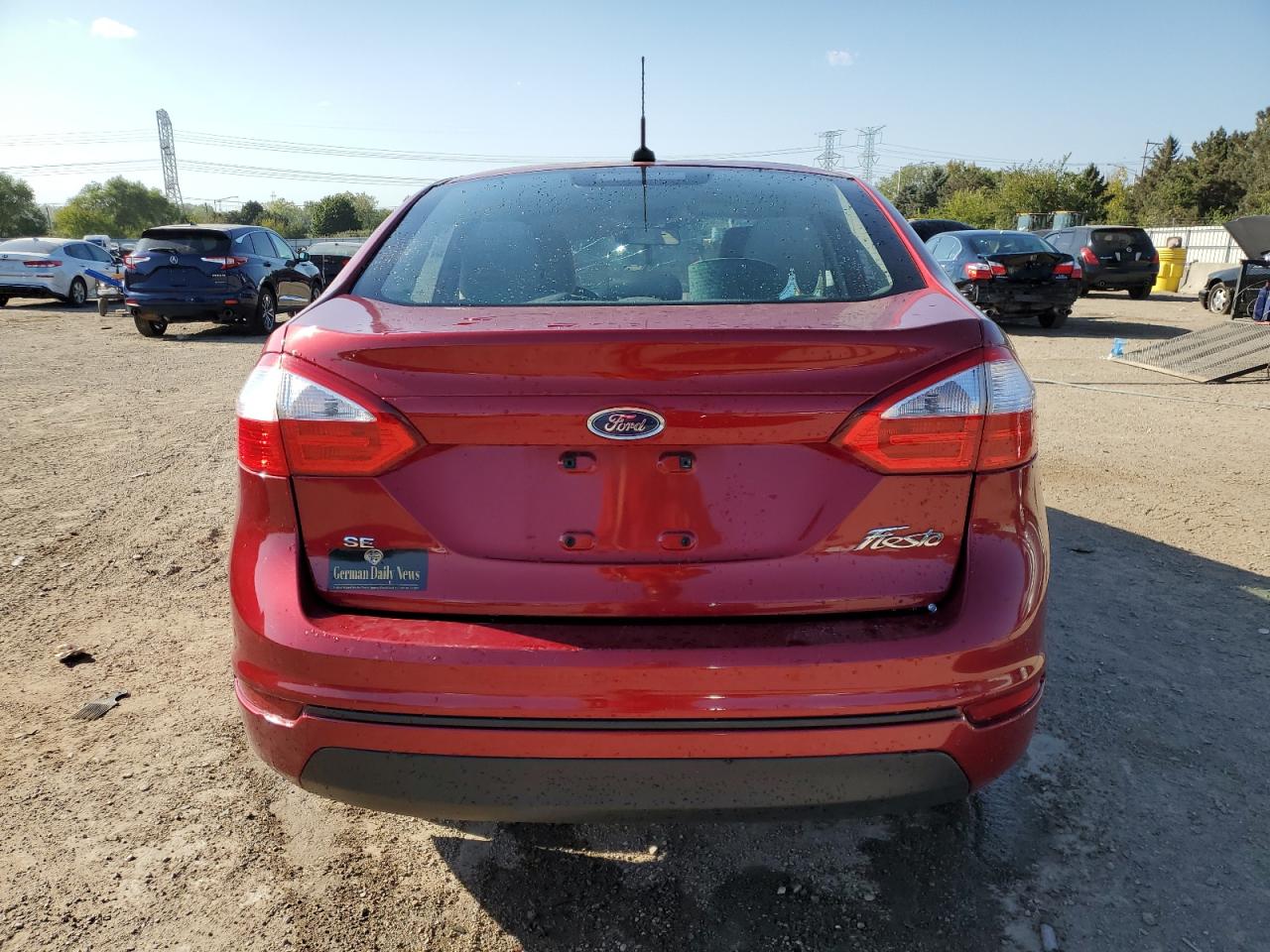 2016 Ford Fiesta Se VIN: 3FADP4BJ8GM188077 Lot: 81089475