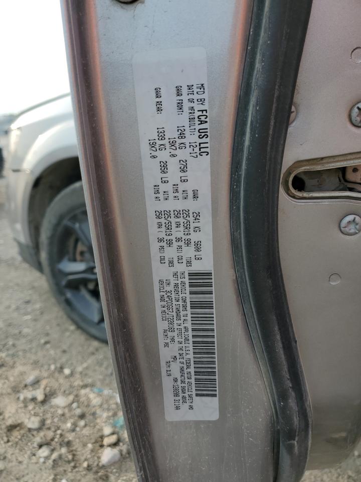 2018 Dodge Journey Crossroad VIN: 3C4PDDGG7JT220169 Lot: 80125435