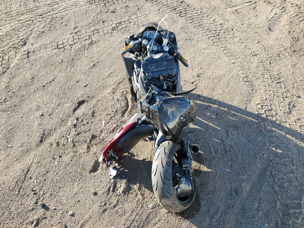 2011 Yamaha Yzfr6 VIN: JYARJ16E0BA021887 Lot: 80733735