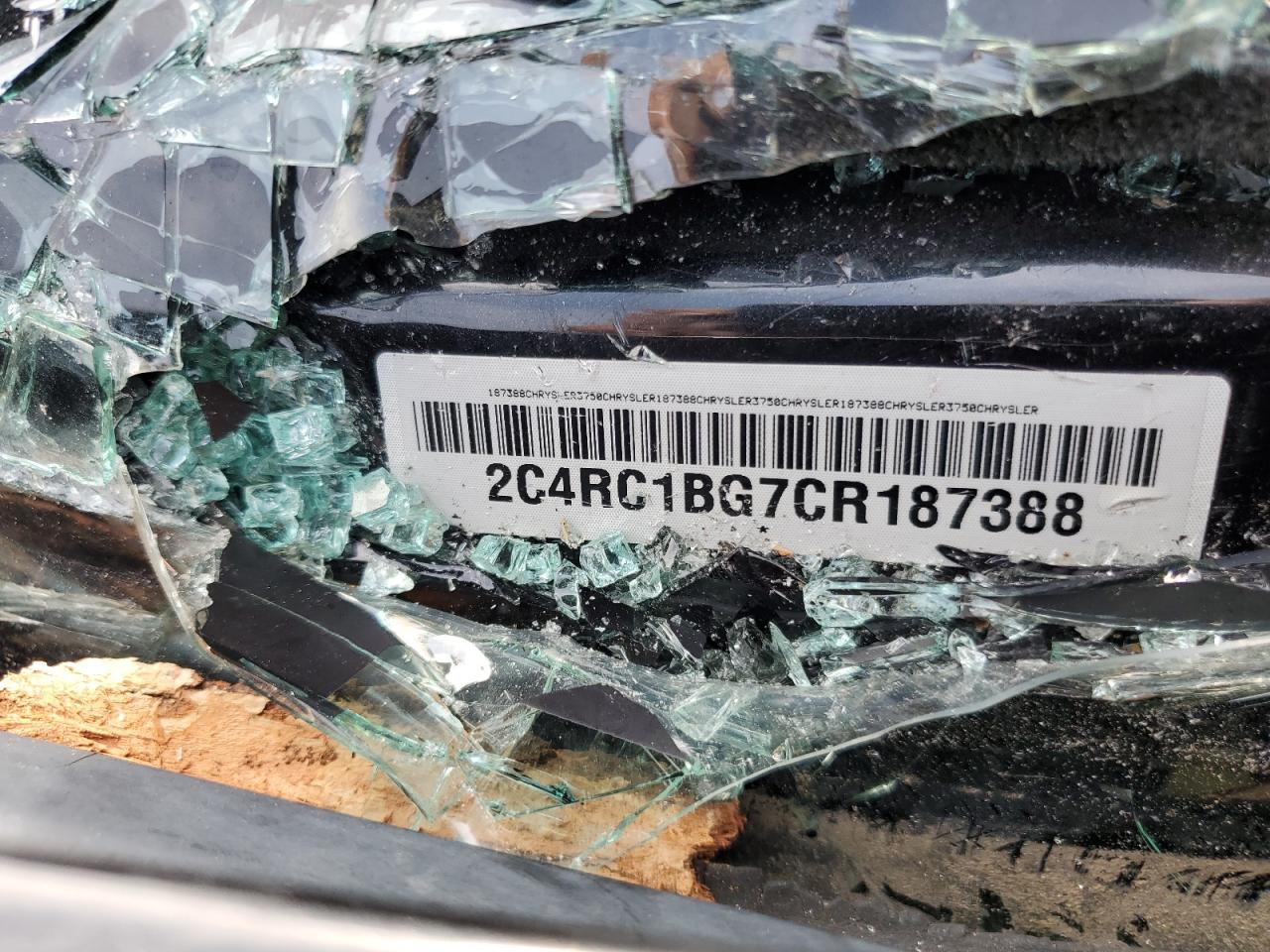 2012 Chrysler Town & Country Touring VIN: 2C4RC1BG7CR187388 Lot: 82107585