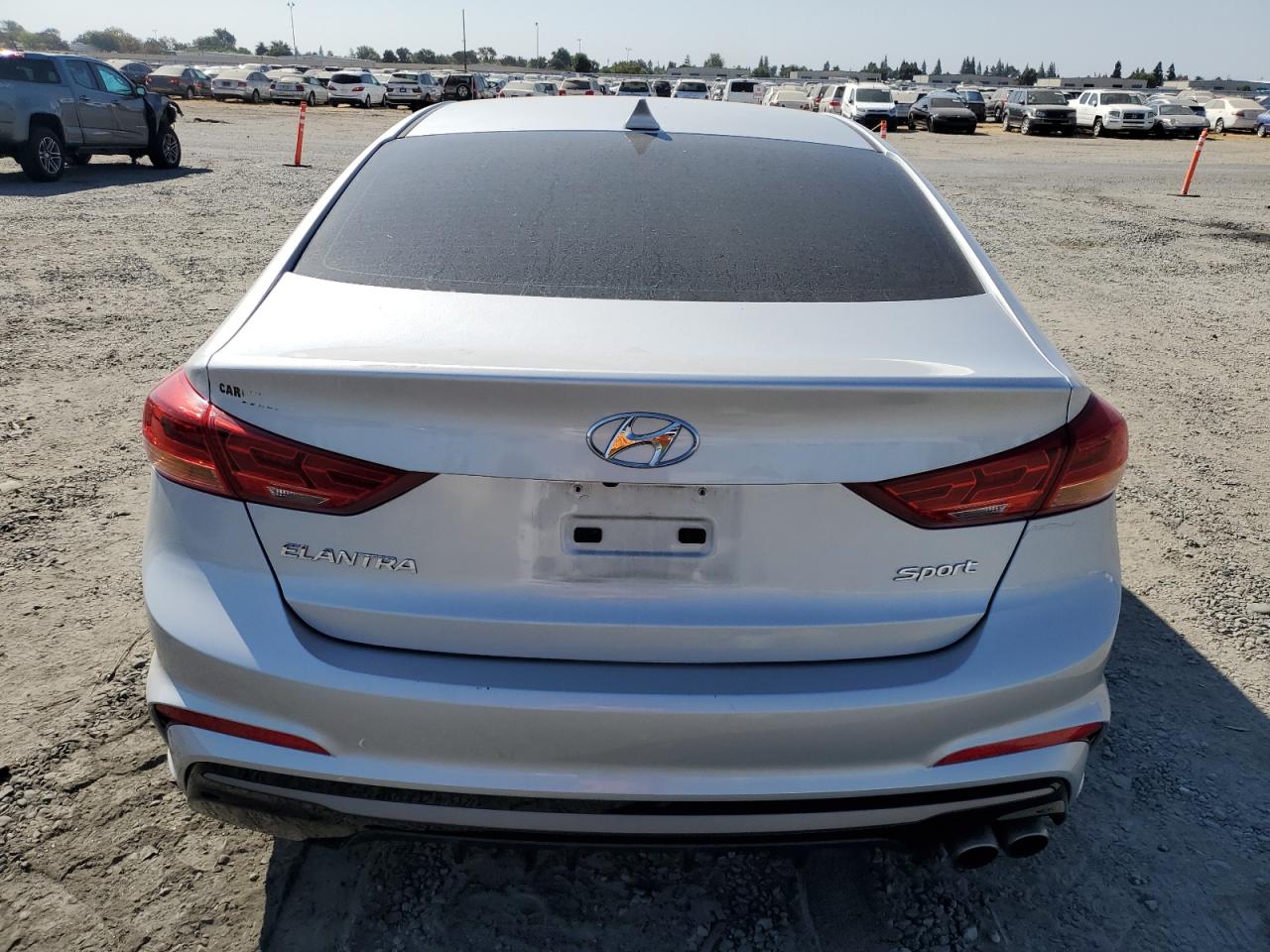 2017 Hyundai Elantra Sport VIN: KMHD04LB1HU359900 Lot: 80021435