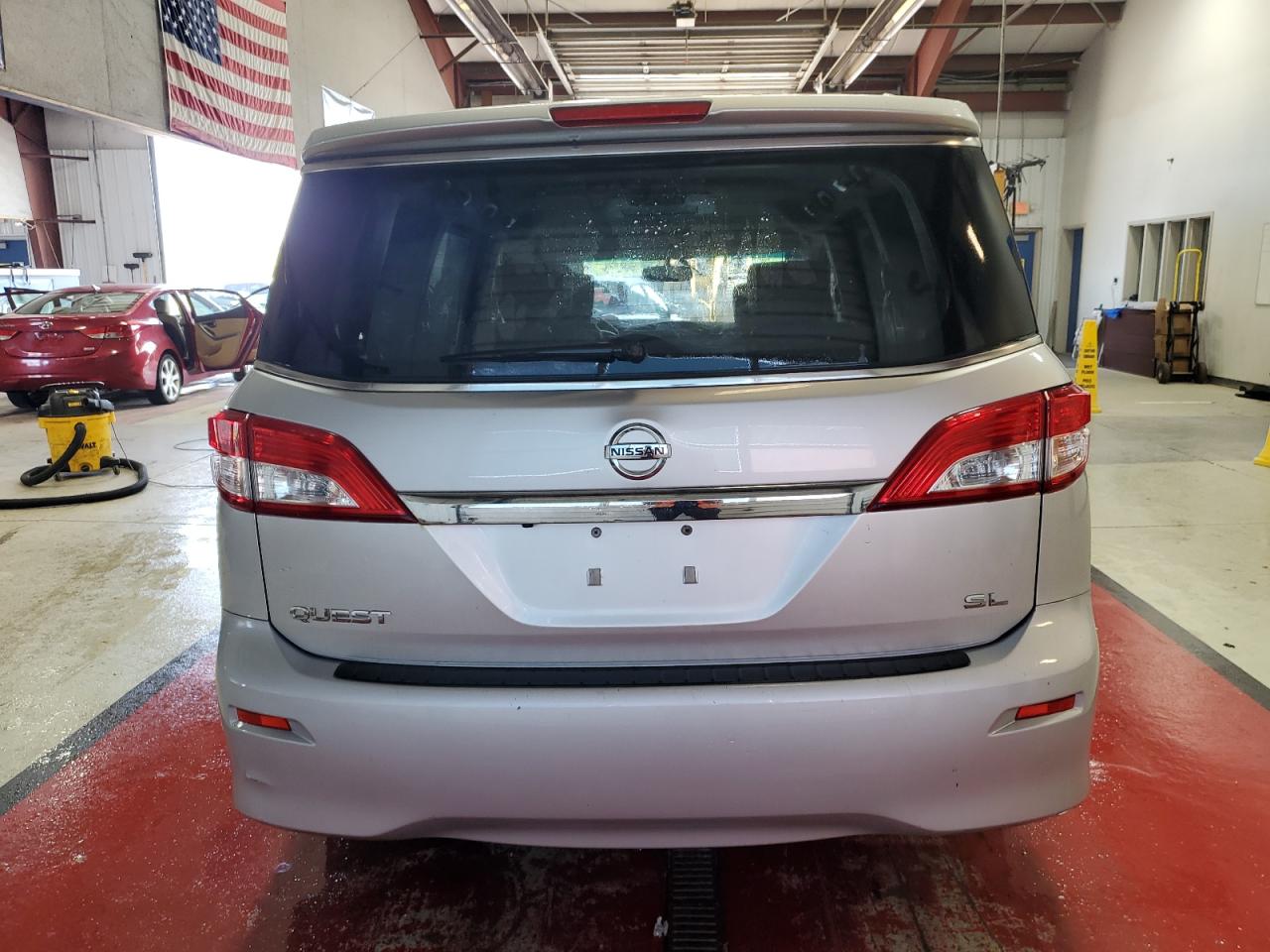 2014 Nissan Quest S VIN: JN8AE2KP6E9107640 Lot: 71094895