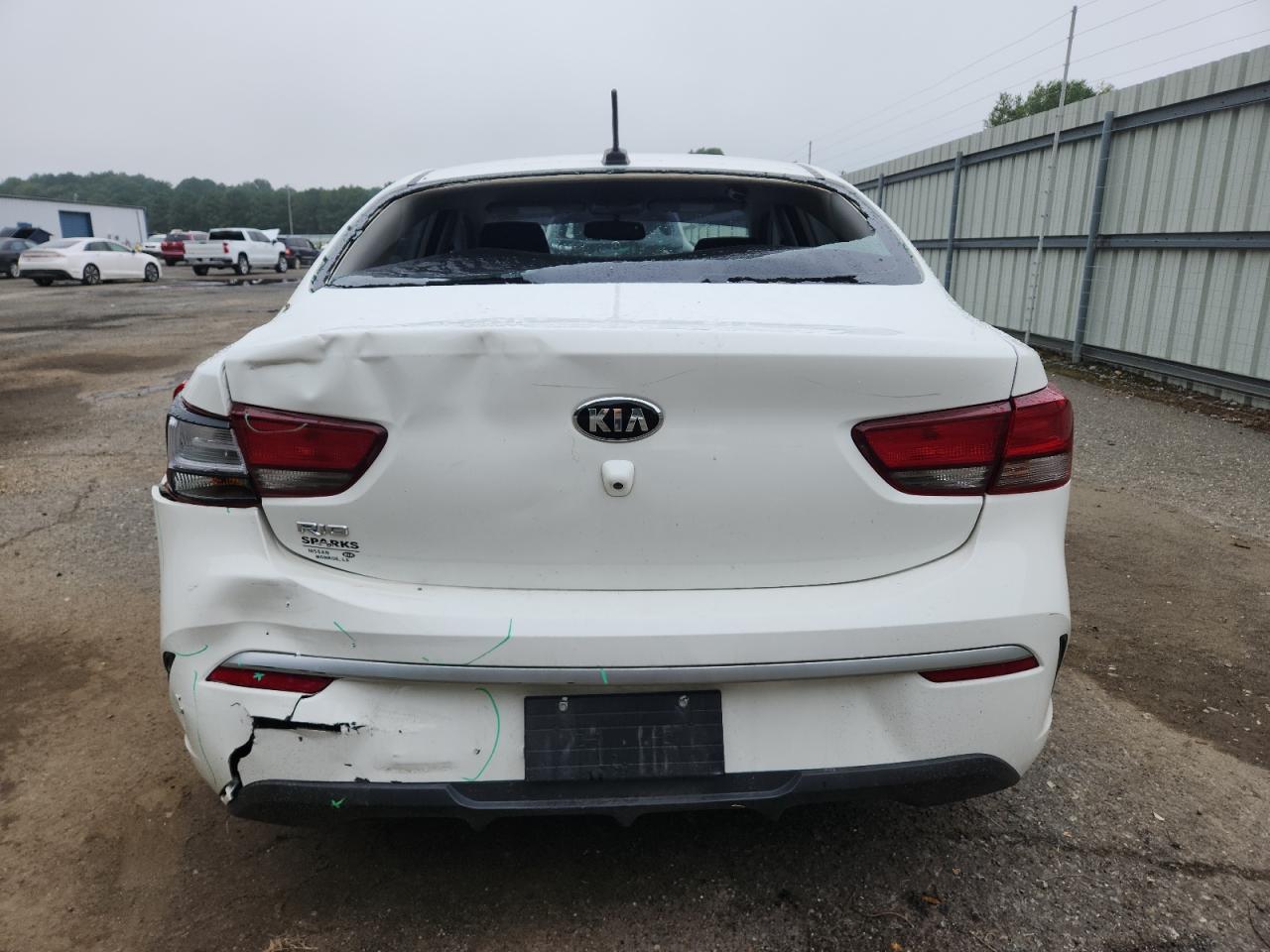 2021 Kia Rio Lx VIN: 3KPA24AD7ME370947 Lot: 80666935