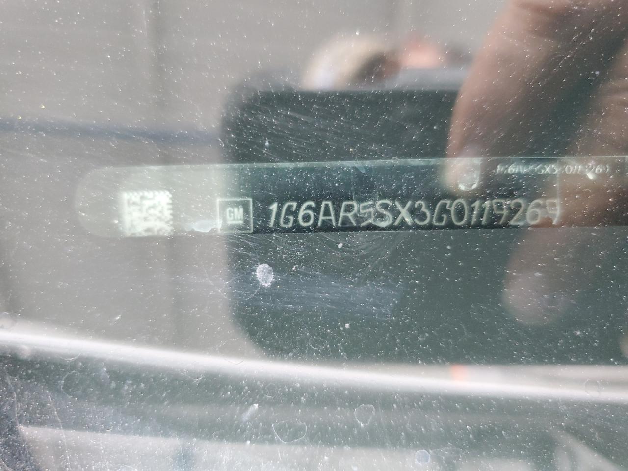 2016 Cadillac Cts Luxury Collection VIN: 1G6AR5SX3G0119269 Lot: 71910965